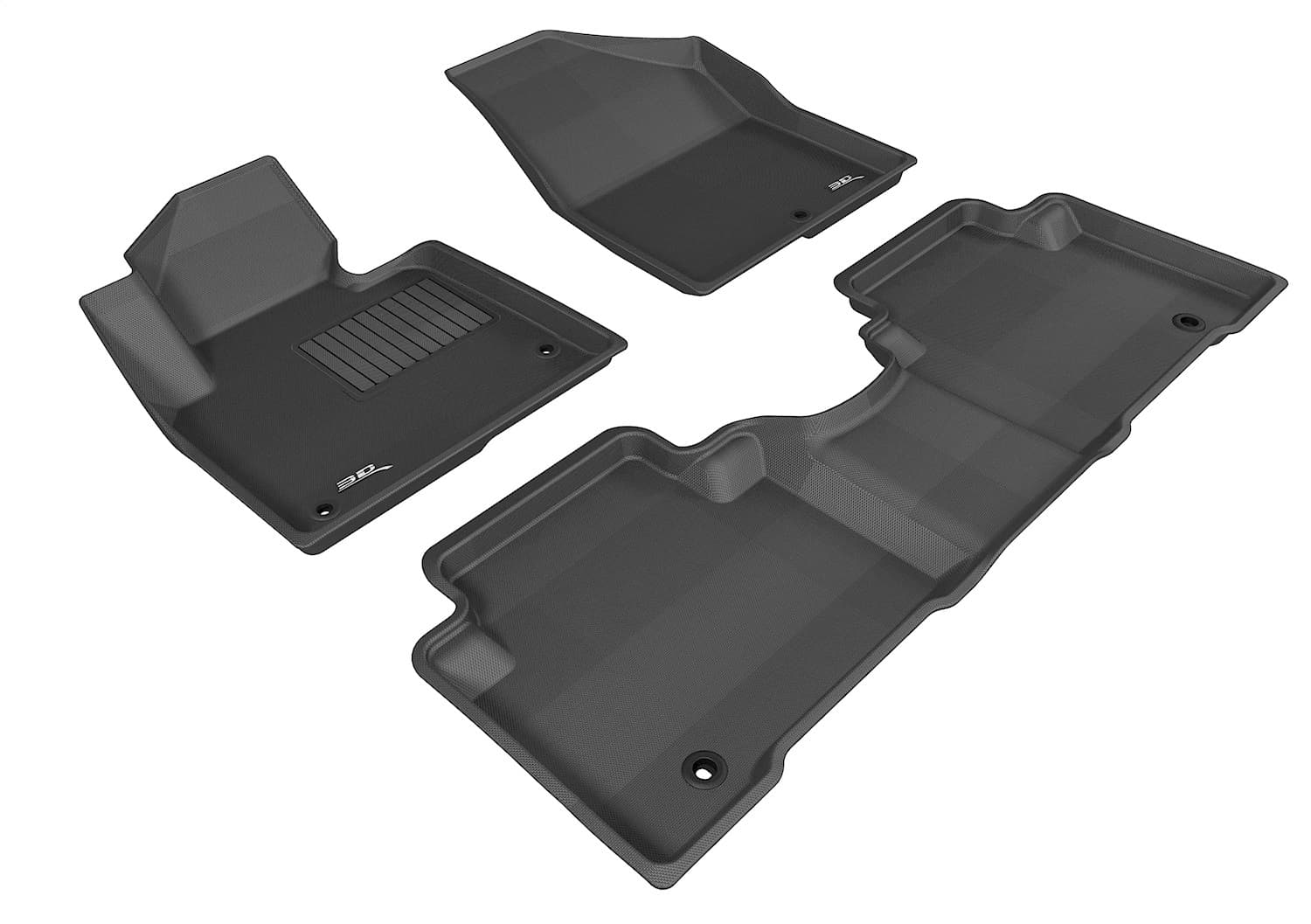 3D MAXpider - L1HY01701509 - Front and Rear - Floor Mat Set image 1