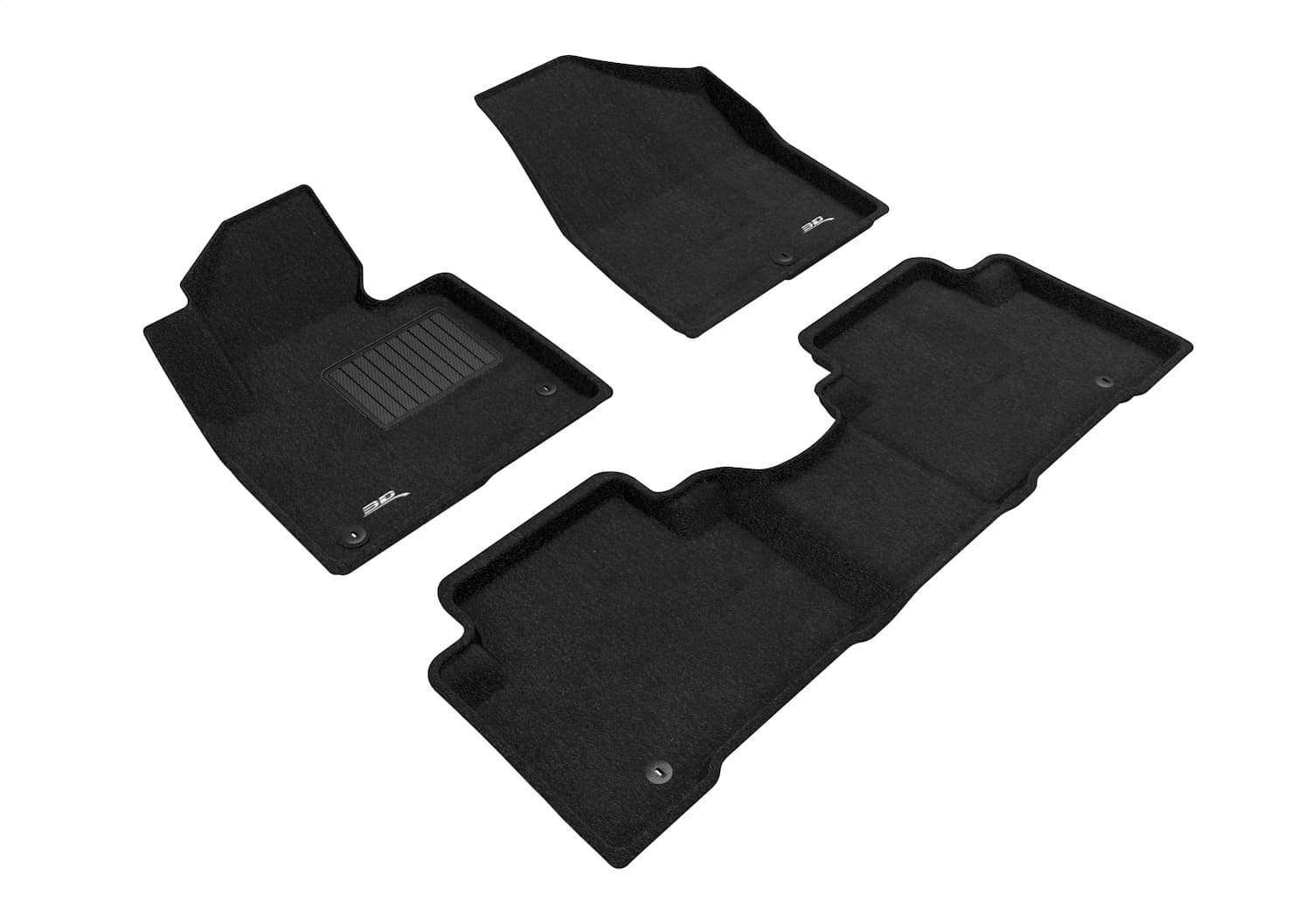 3D MAXpider - L1HY01704709 - Front and Rear - Floor Mat Set image 1