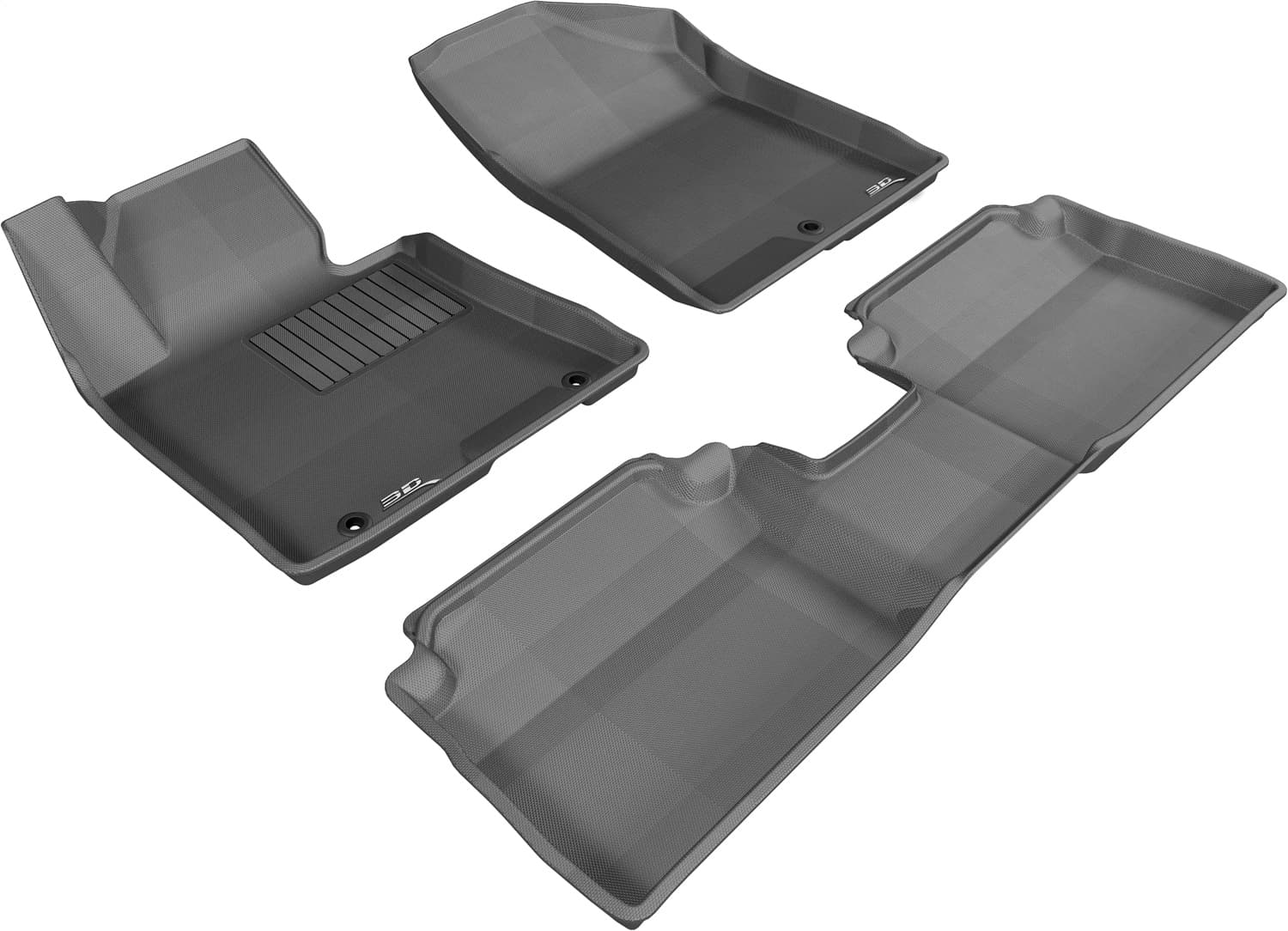 3D MAXpider - L1HY01801509 - Front and Rear - Floor Mat Set image 1