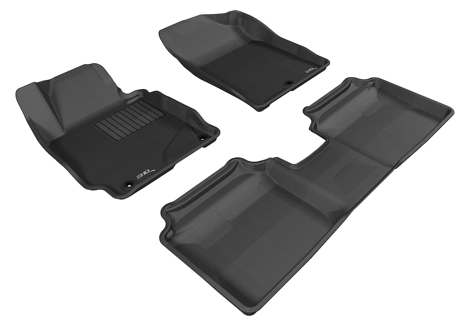 3D MAXpider - L1HY02101509 - Front and Rear - Floor Mat Set image 1