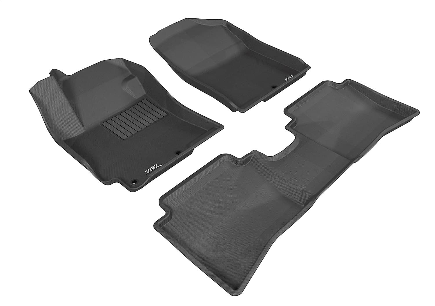 3D MAXpider - L1HY02201509 - Front and Rear - Floor Mat Set image 1
