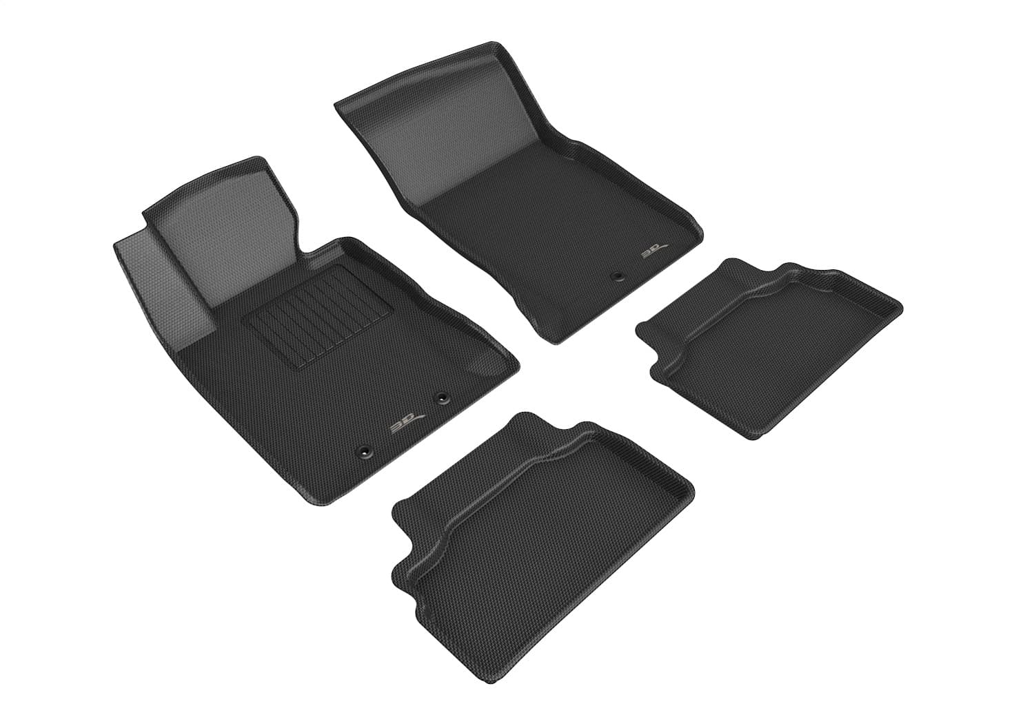 3D MAXpider - L1HY02301509 - Front and Rear - Floor Mat Set image 1