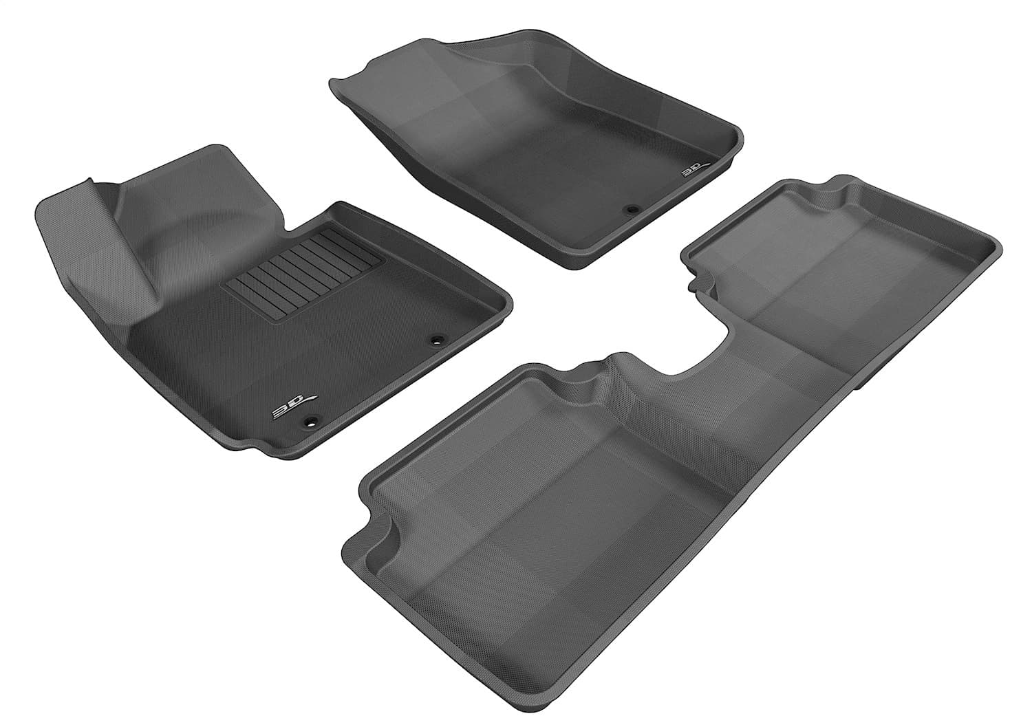 3D MAXpider - L1HY02401509 - Front and Rear - Floor Mat Set image 1