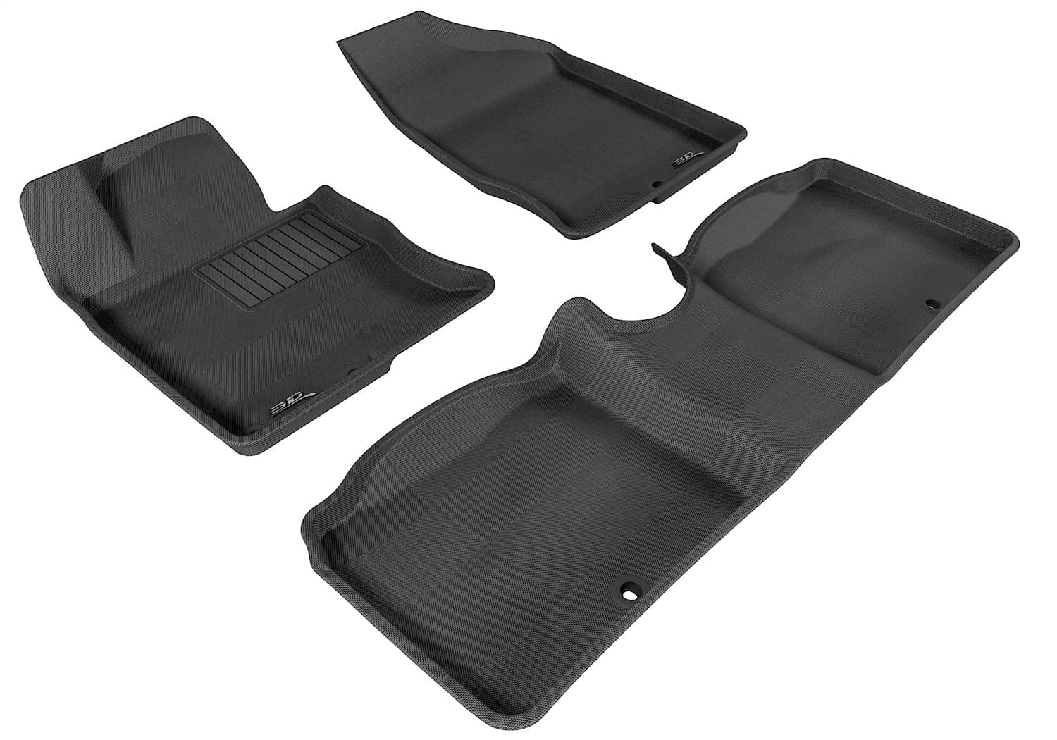 3D MAXpider - L1HY02601509 - Front and Rear - Floor Mat Set image 1