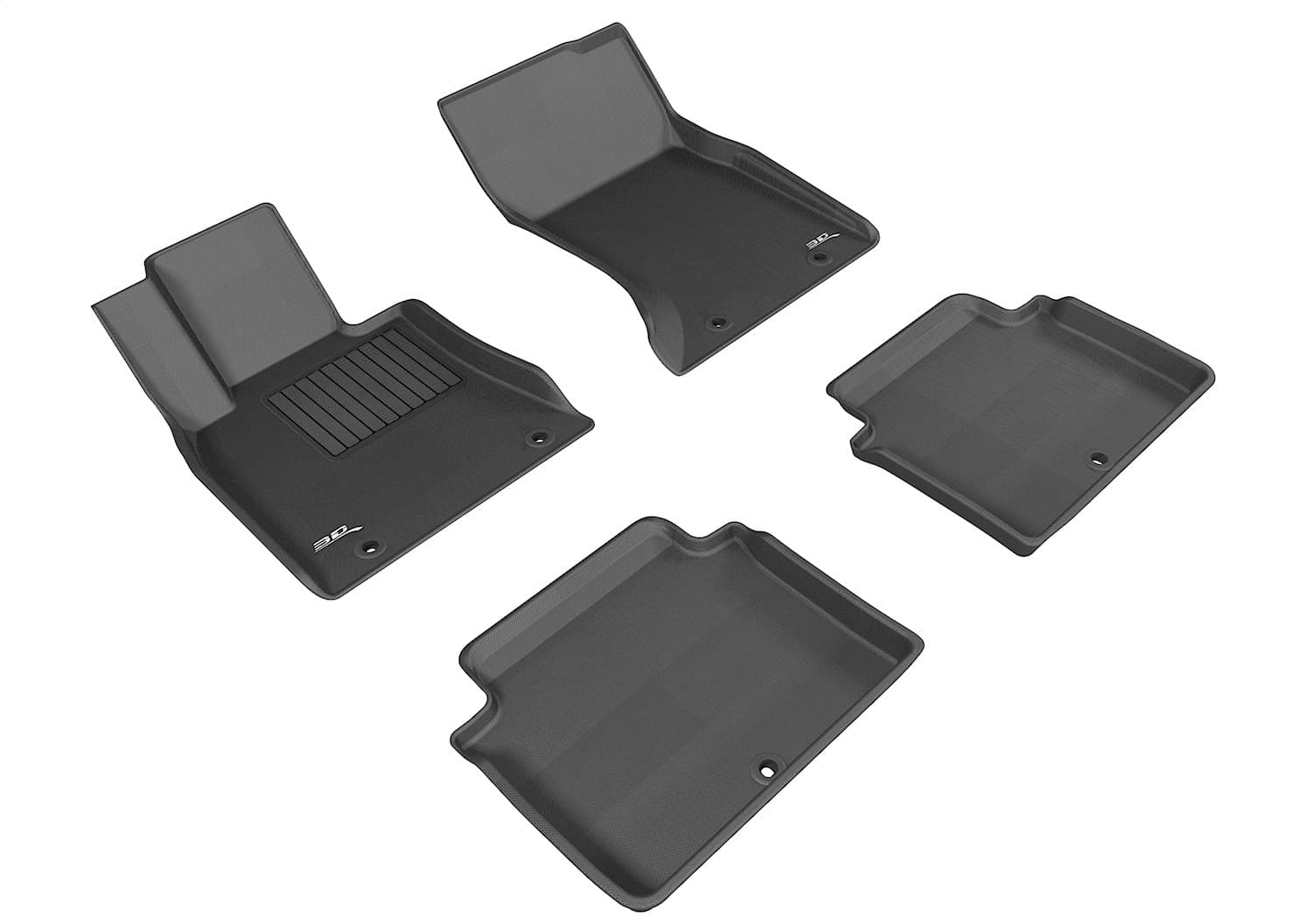 3D MAXpider - L1HY05001509 - Front and Rear - Floor Mat Set image 1