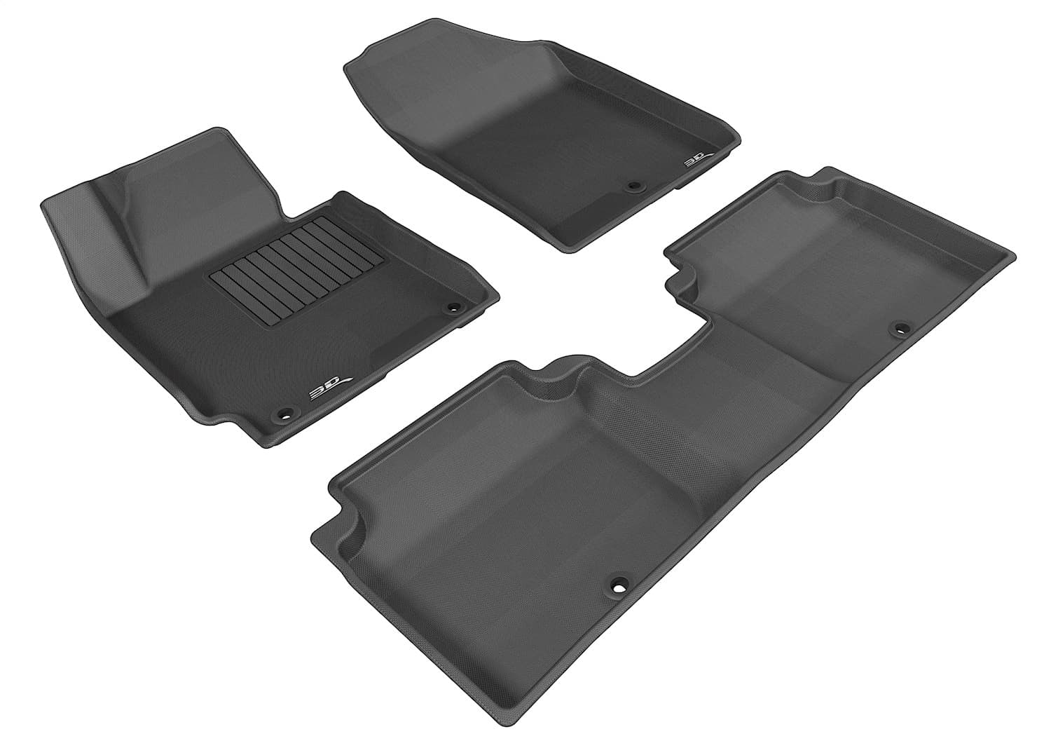 3D MAXpider - L1HY05201509 - Front and Rear - Floor Mat Set image 1