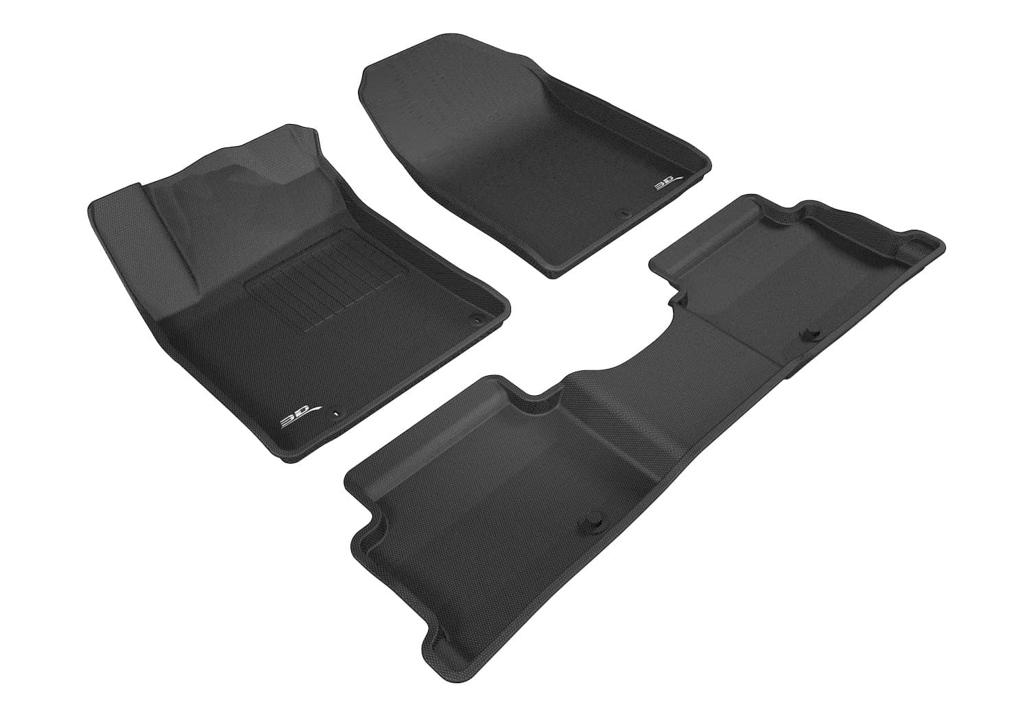 3D MAXpider - L1HY08101509 - Front and Rear - Floor Mat Set image 1