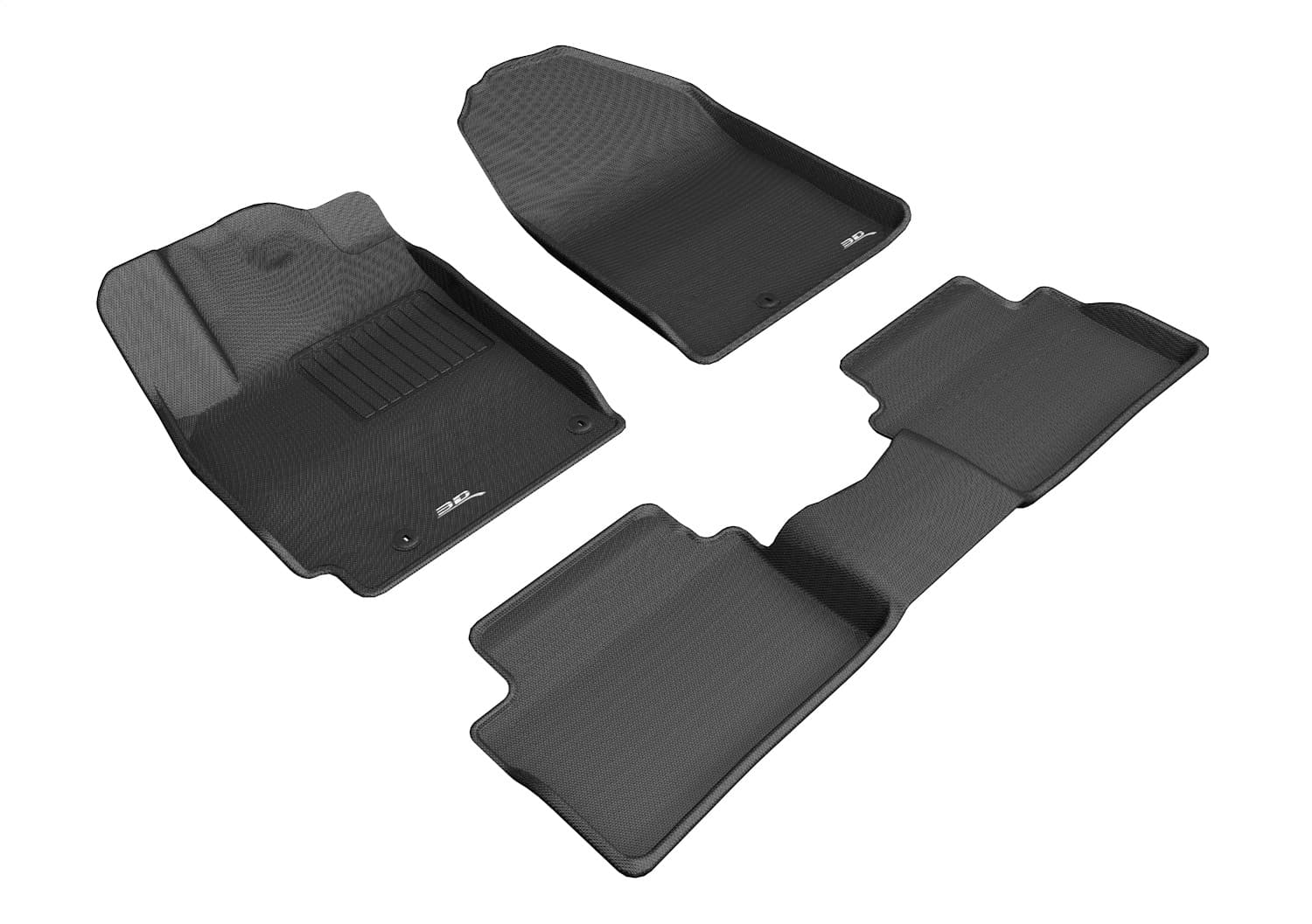 3D MAXpider - L1HY08901509 - Front Rear and Third Row - Floor Mat Set image 1