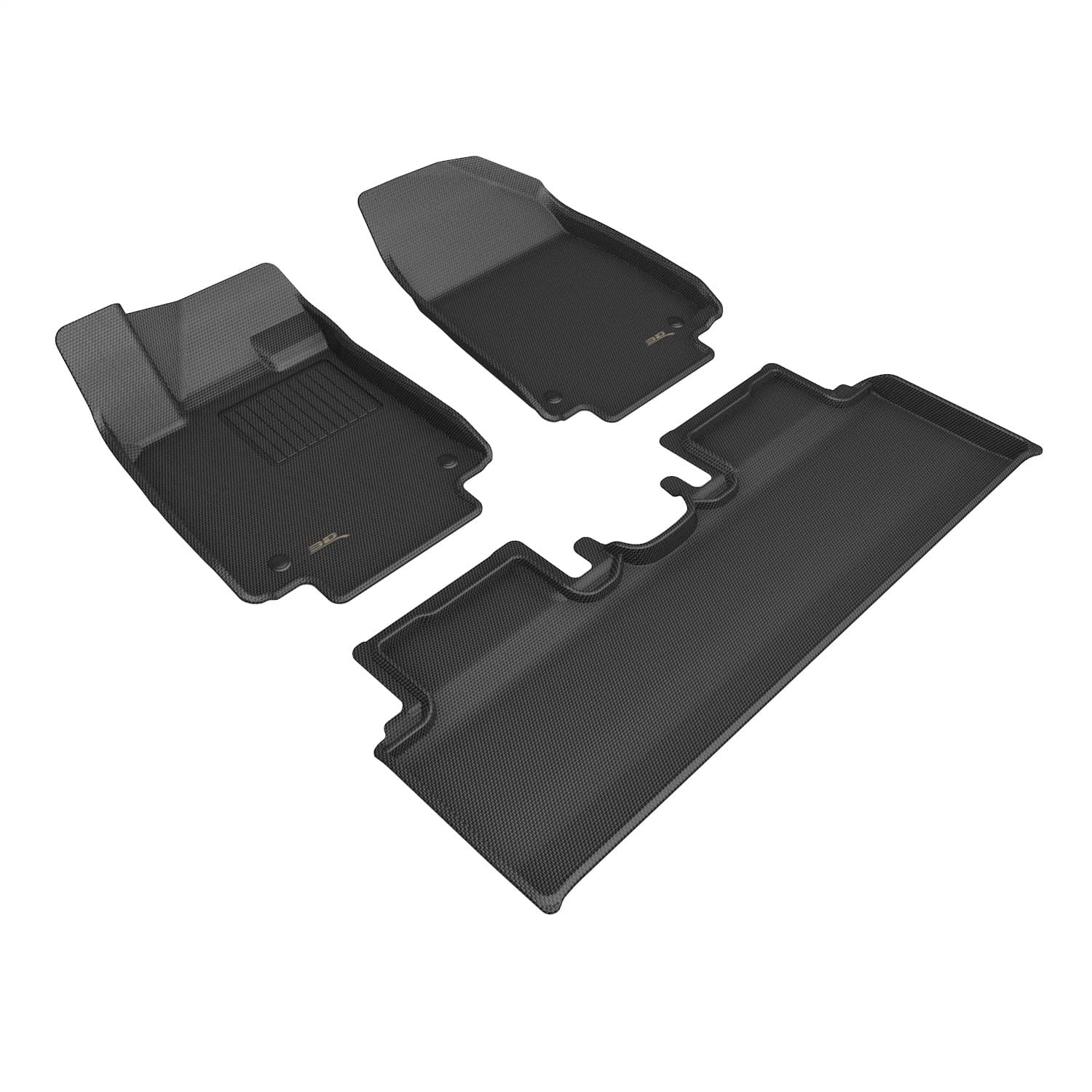 3D MAXpider - L1HY13401509 - Front and Rear - Floor Mat Set image 1