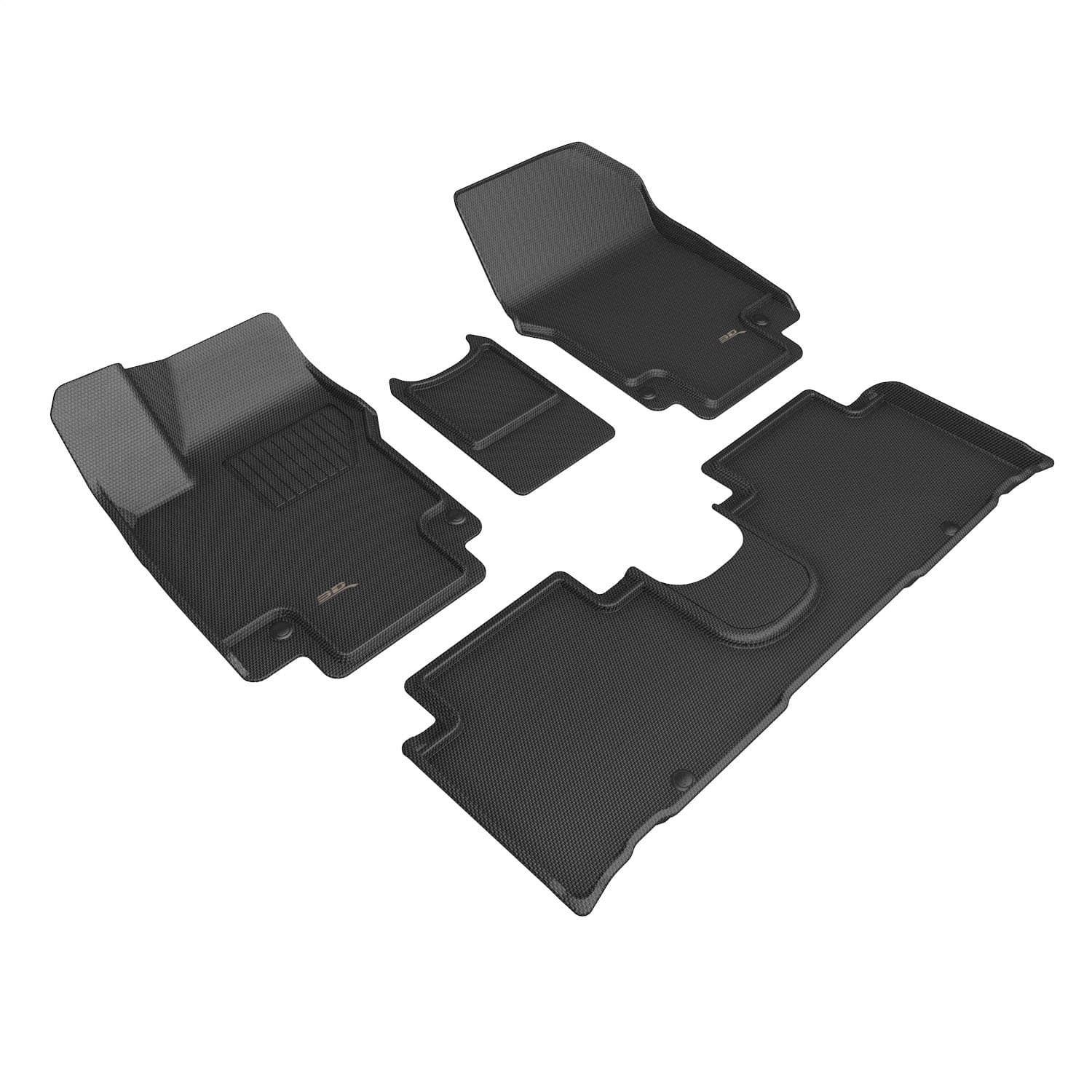 3D MAXpider - L1HY15201509 - Front and Rear - Floor Mat Set image 1