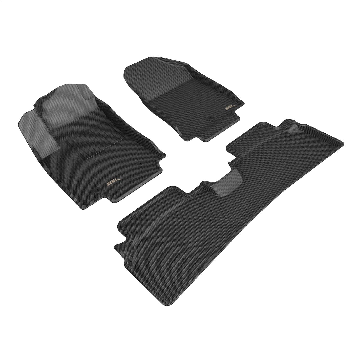 3D MAXpider - L1HY15801509 - Front and Rear - Floor Mat Set image 1