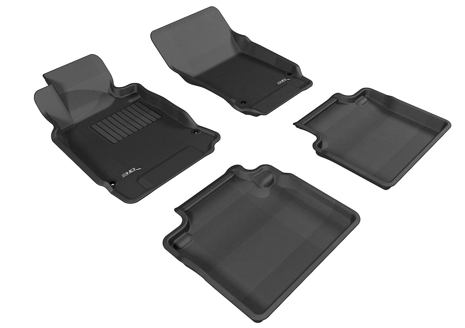 3D MAXpider - L1IN01501509 - Front and Rear - Floor Mat Set image 1