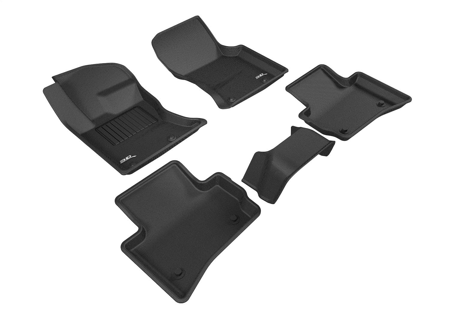 3D MAXpider - L1JG01201509 - Front and Rear - Floor Mat Set image 1