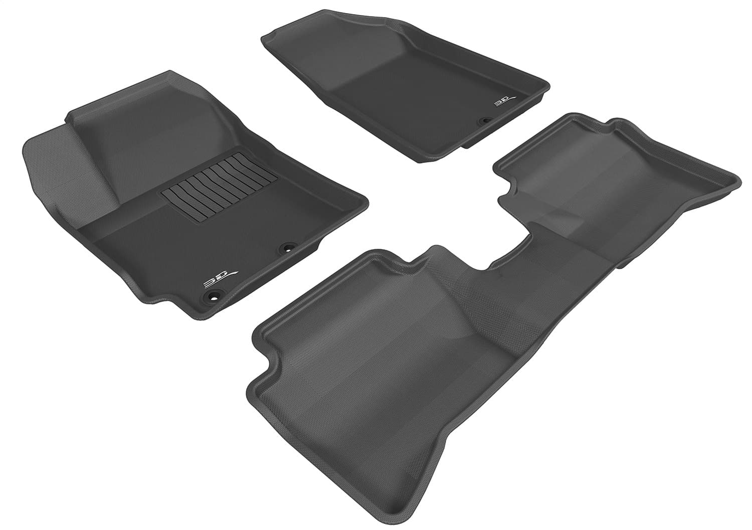 3D MAXpider - L1KA01401509 - Front and Rear - Floor Mat Set image 1