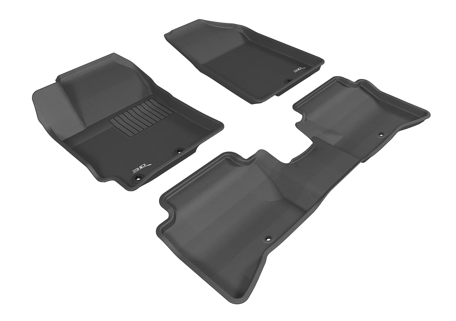 3D MAXpider - L1KA03701509 - Front and Rear - Floor Mat Set image 1