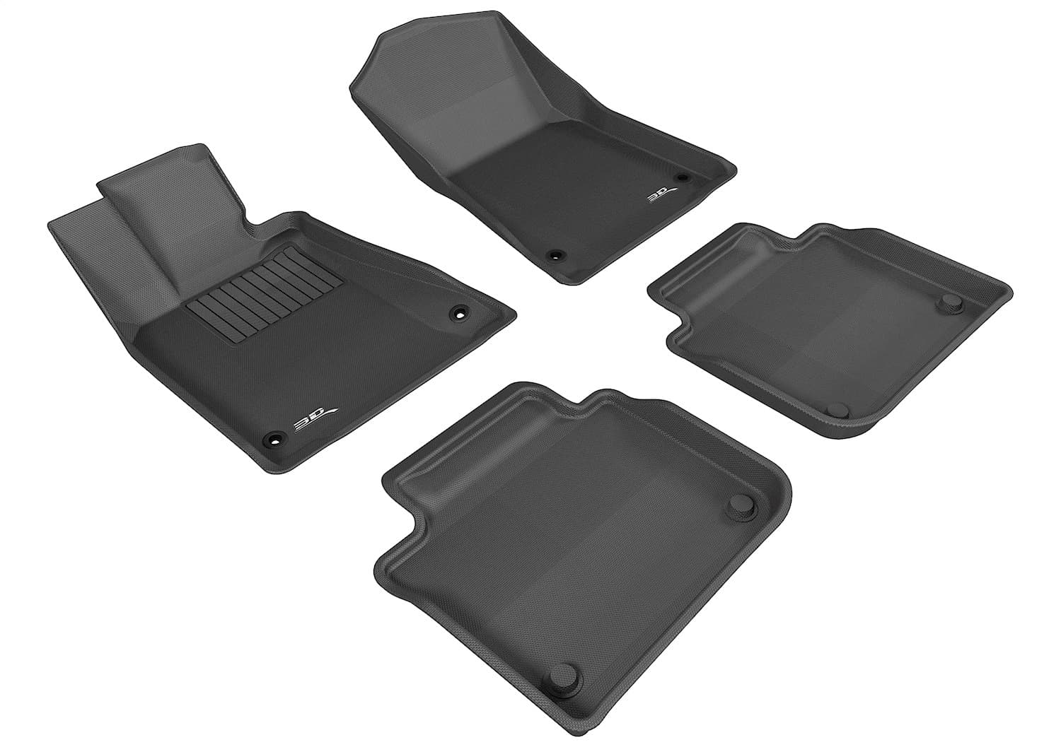 3D MAXpider - L1LX02501509 - Front and Rear - Floor Mat Set image 1