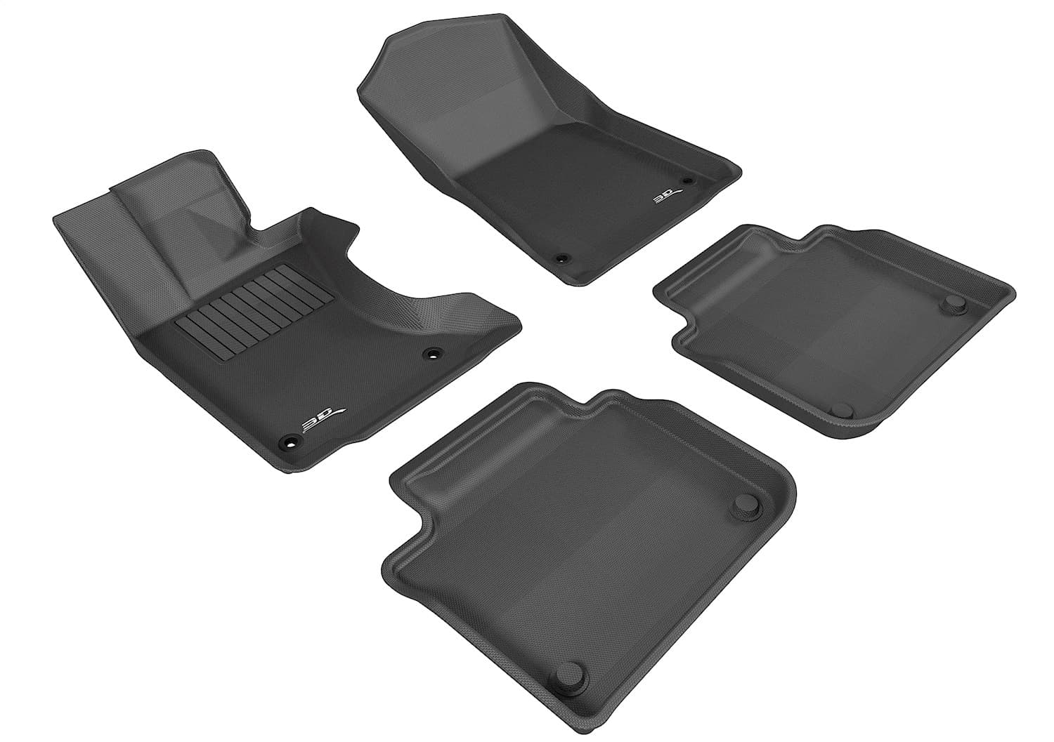 3D MAXpider - L1LX03001509 - Front and Rear - Floor Mat Set image 1