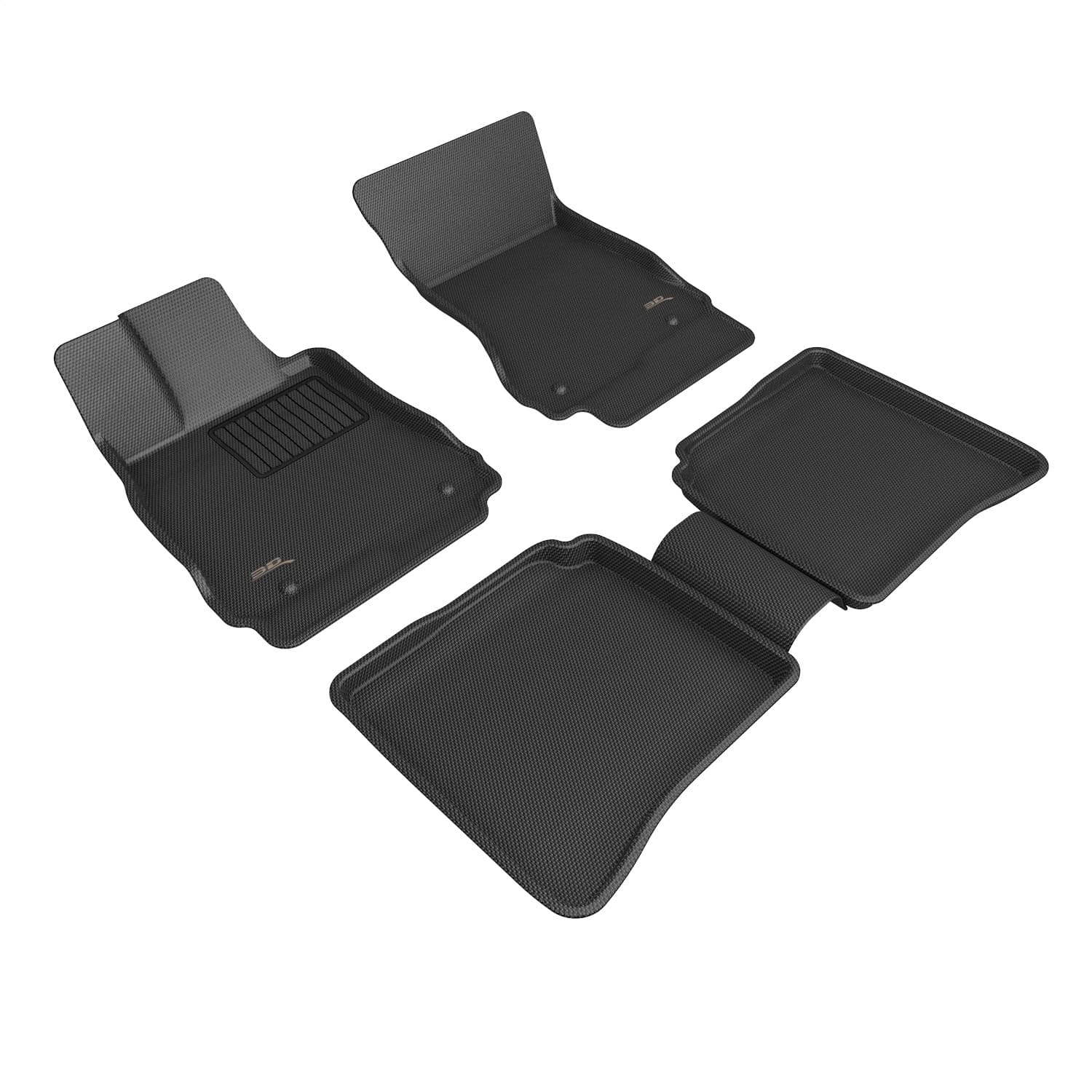 3D MAXpider - L1MB00601509 - Front and Rear - Floor Mat Set image 1