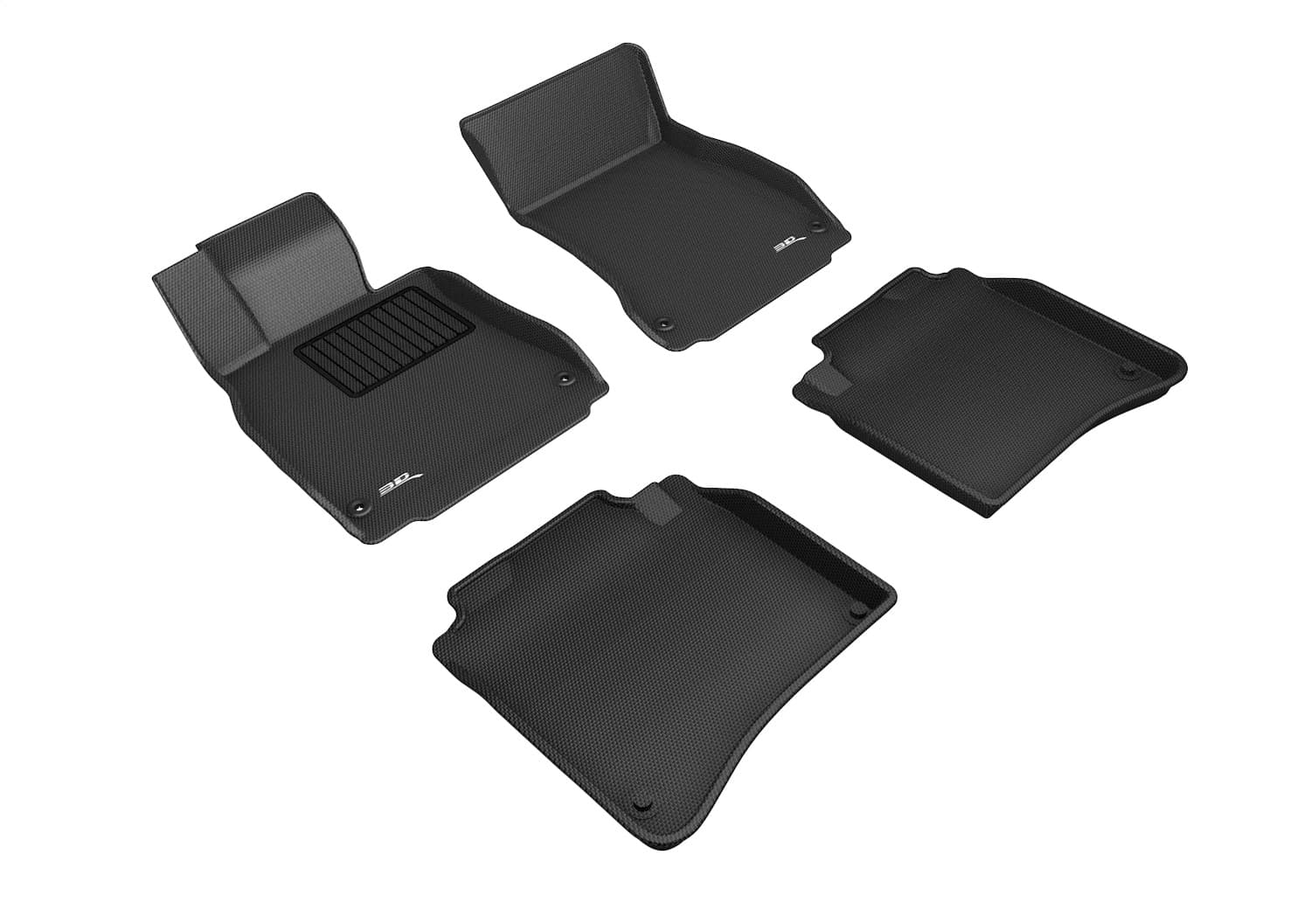 3D MAXpider - L1MB04601509 - Front and Rear - Floor Mat Set image 1