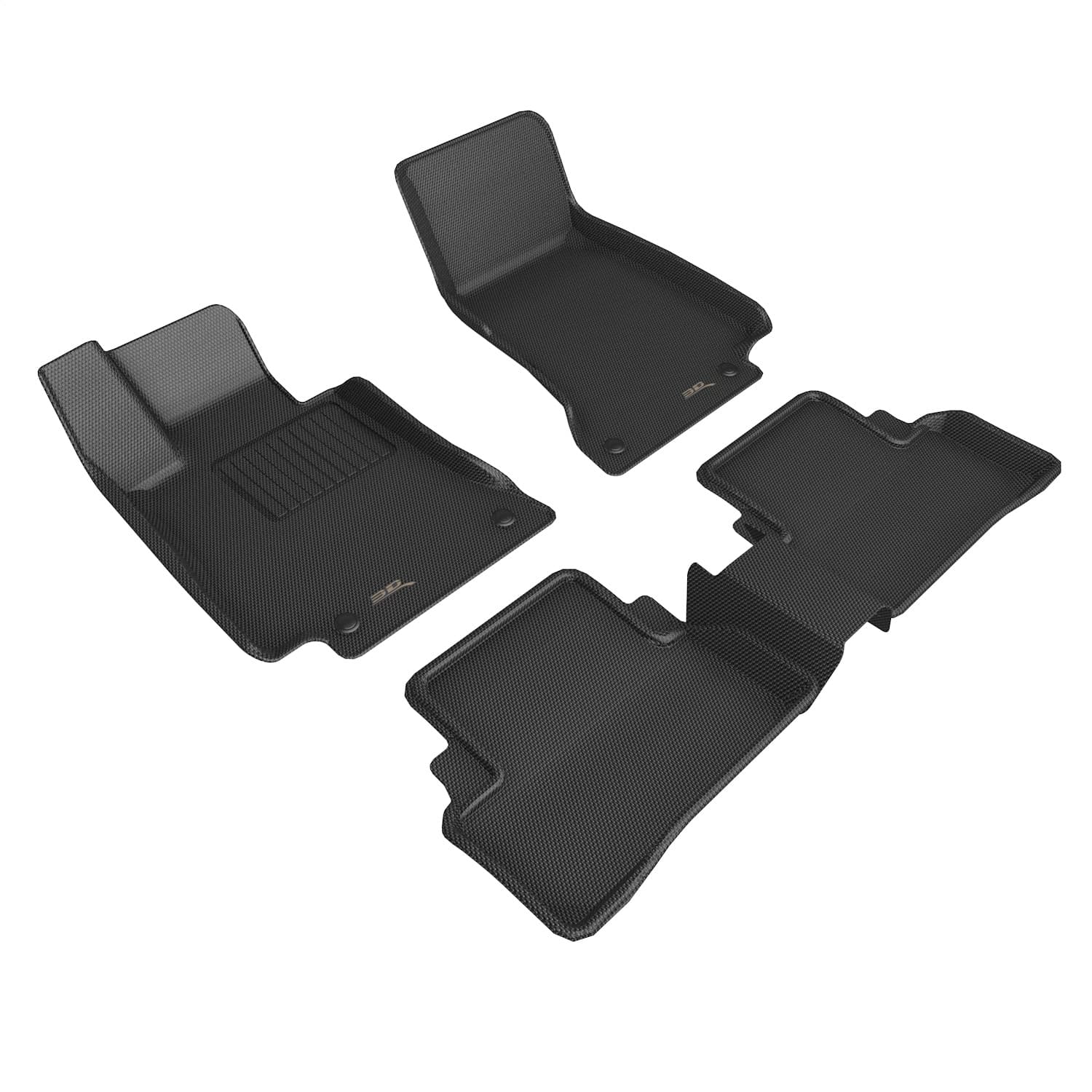 3D MAXpider - L1MB08801509 - Front and Rear - Floor Mat Set image 1