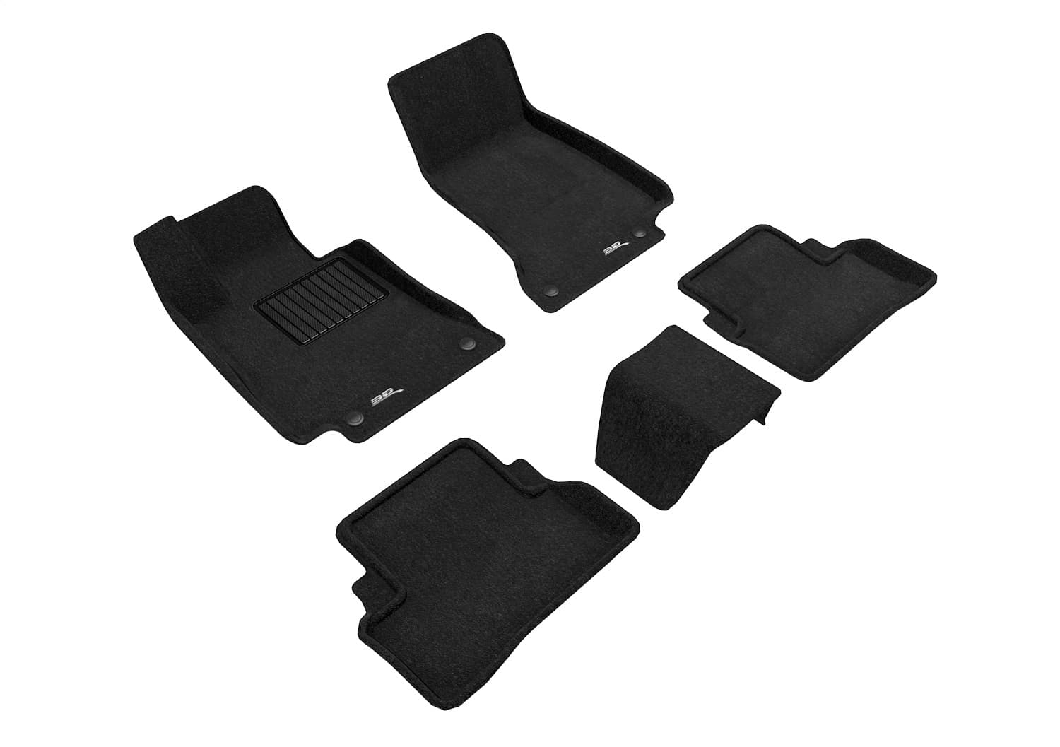 3D MAXpider - L1MB08804709 - Front and Rear - Floor Mat Set image 1