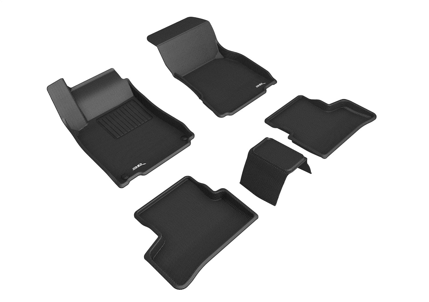 3D MAXpider - L1MB11601509 - Front and Rear - Floor Mat Set image 1