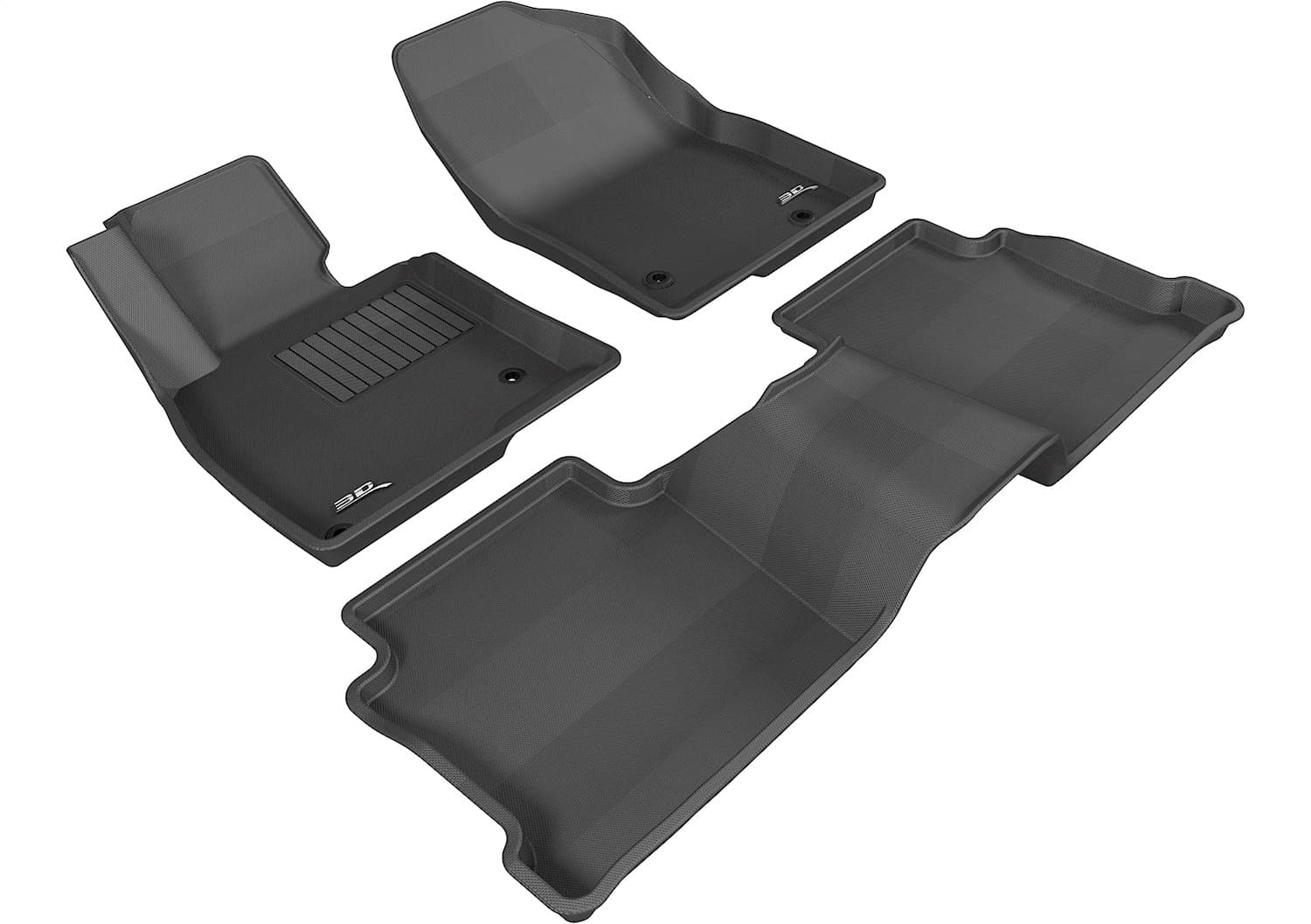 3D MAXpider - L1MZ04001509 - Front and Rear - Floor Mat Set image 1