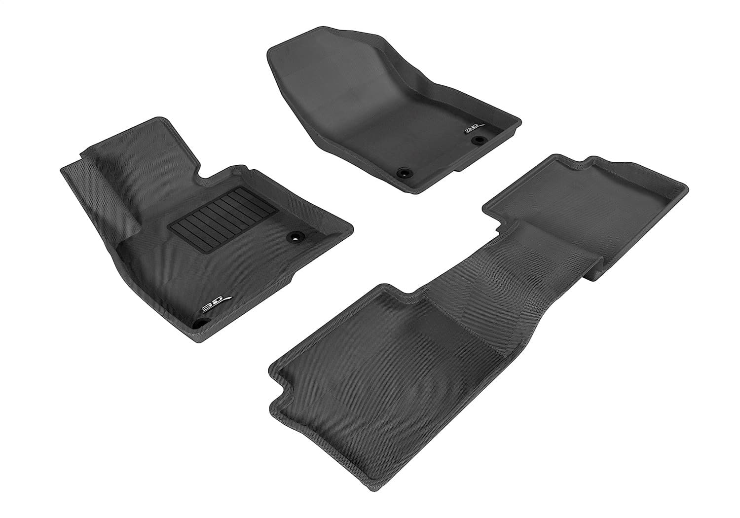 3D MAXpider - L1MZ04301509 - Front and Rear - Floor Mat Set image 1