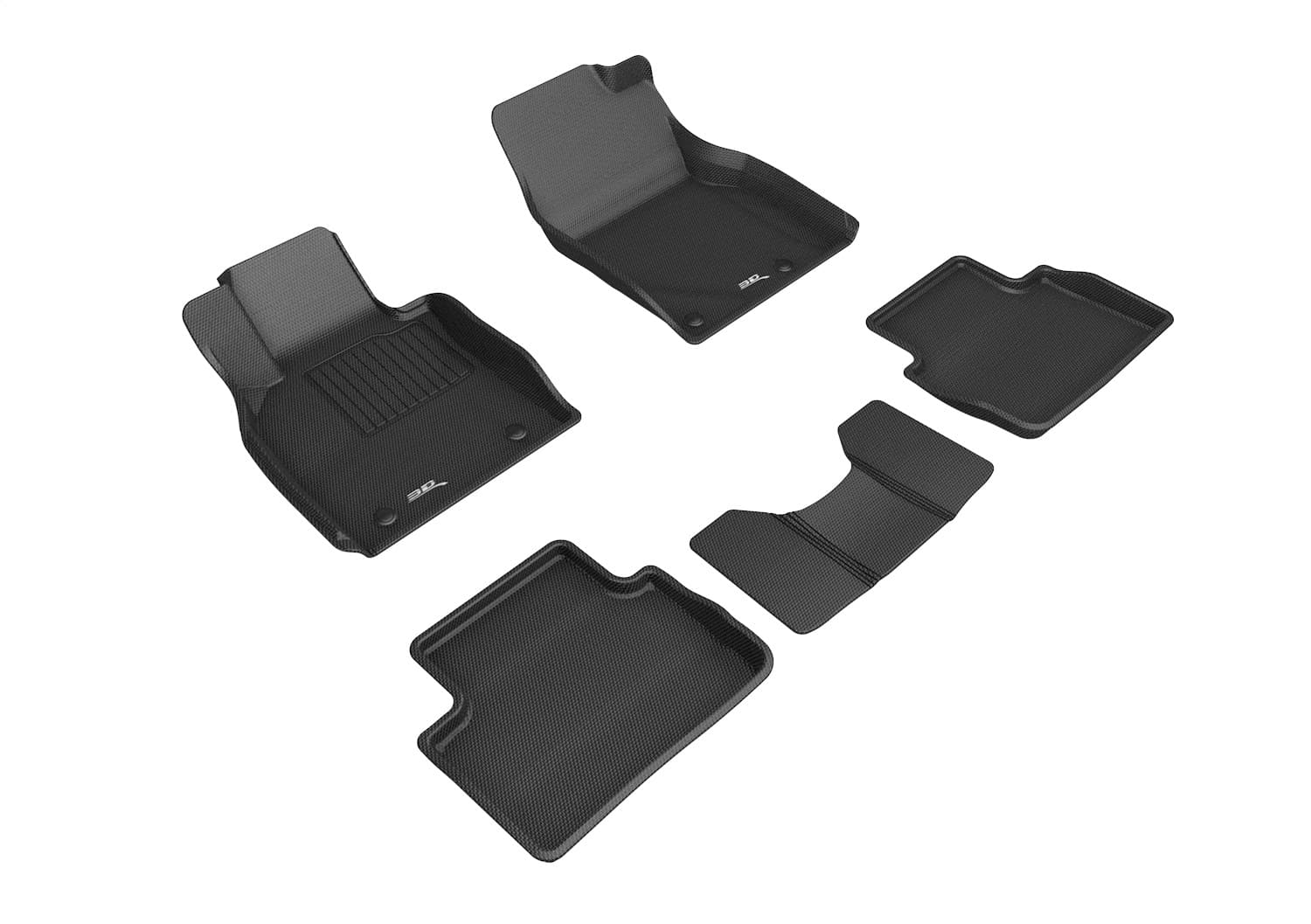 3D MAXpider - L1MZ06701509 - Front and Rear - Floor Mat Set image 1
