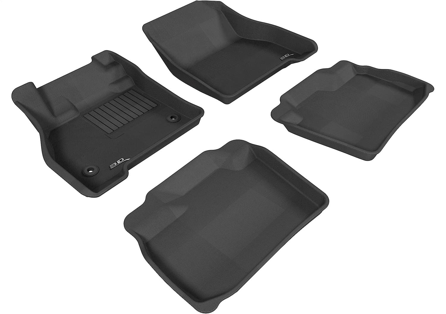 3D MAXpider - L1NS04901509 - Front and Rear - Floor Mat Set image 1