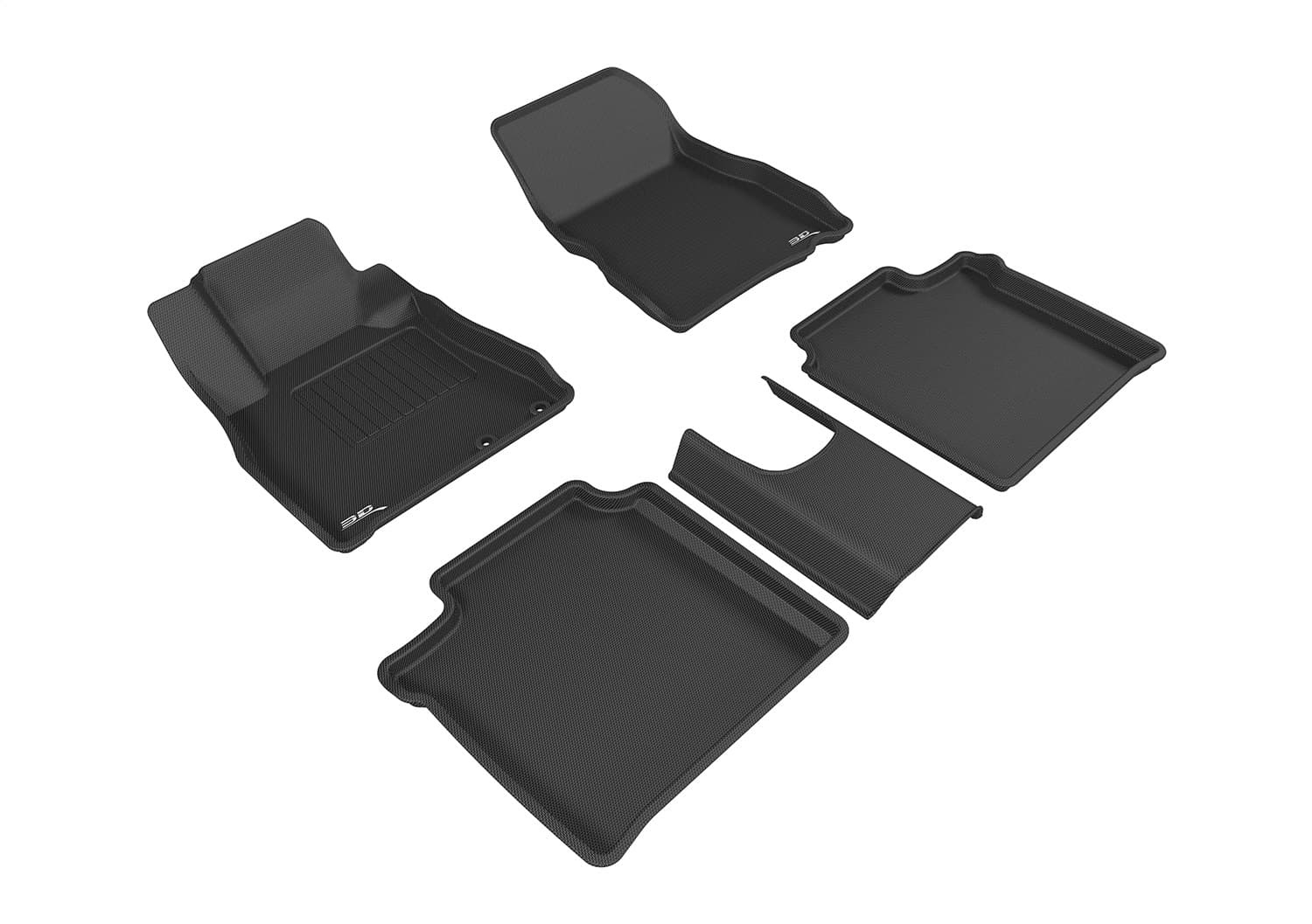 3D MAXpider - L1NS08701509 - Front and Rear - Floor Mat Set image 1
