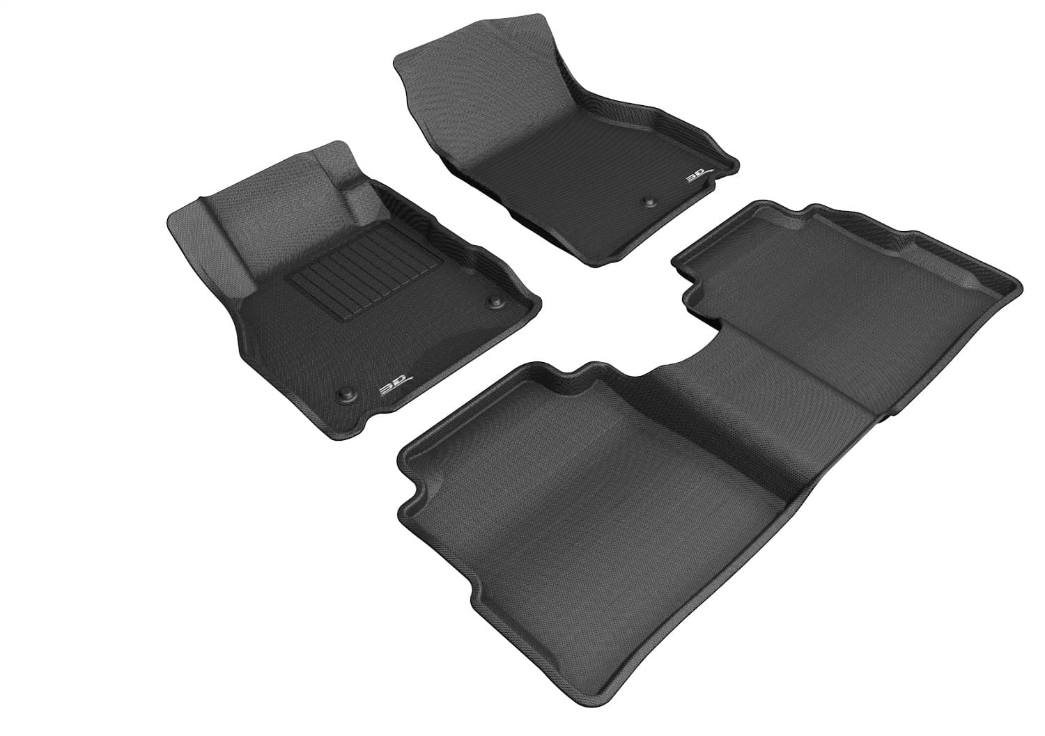 3D MAXpider - L1NS11001509 - Front and Rear - Floor Mat Set image 1