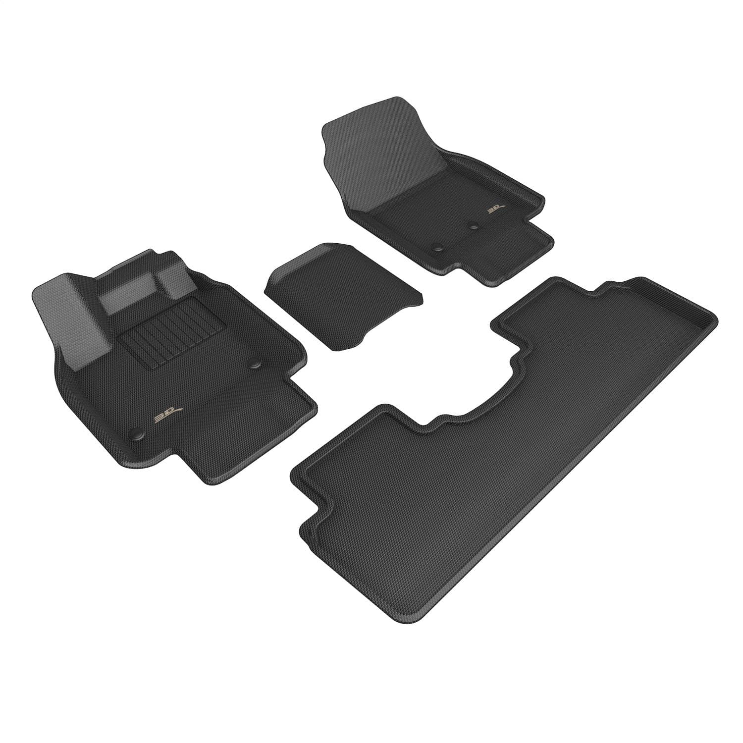 3D MAXpider - L1NS15001509 - Front and Rear - Floor Mat Set image 1