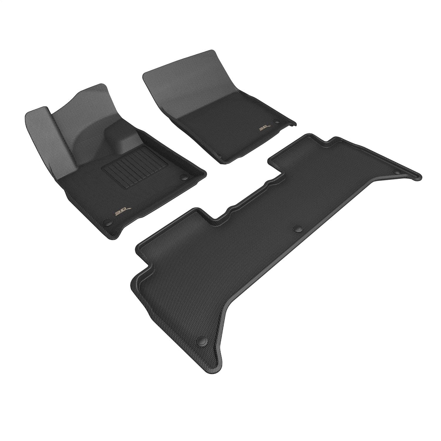 3D MAXpider - L1RI00601509 - Front and Rear - Floor Mat Set image 1