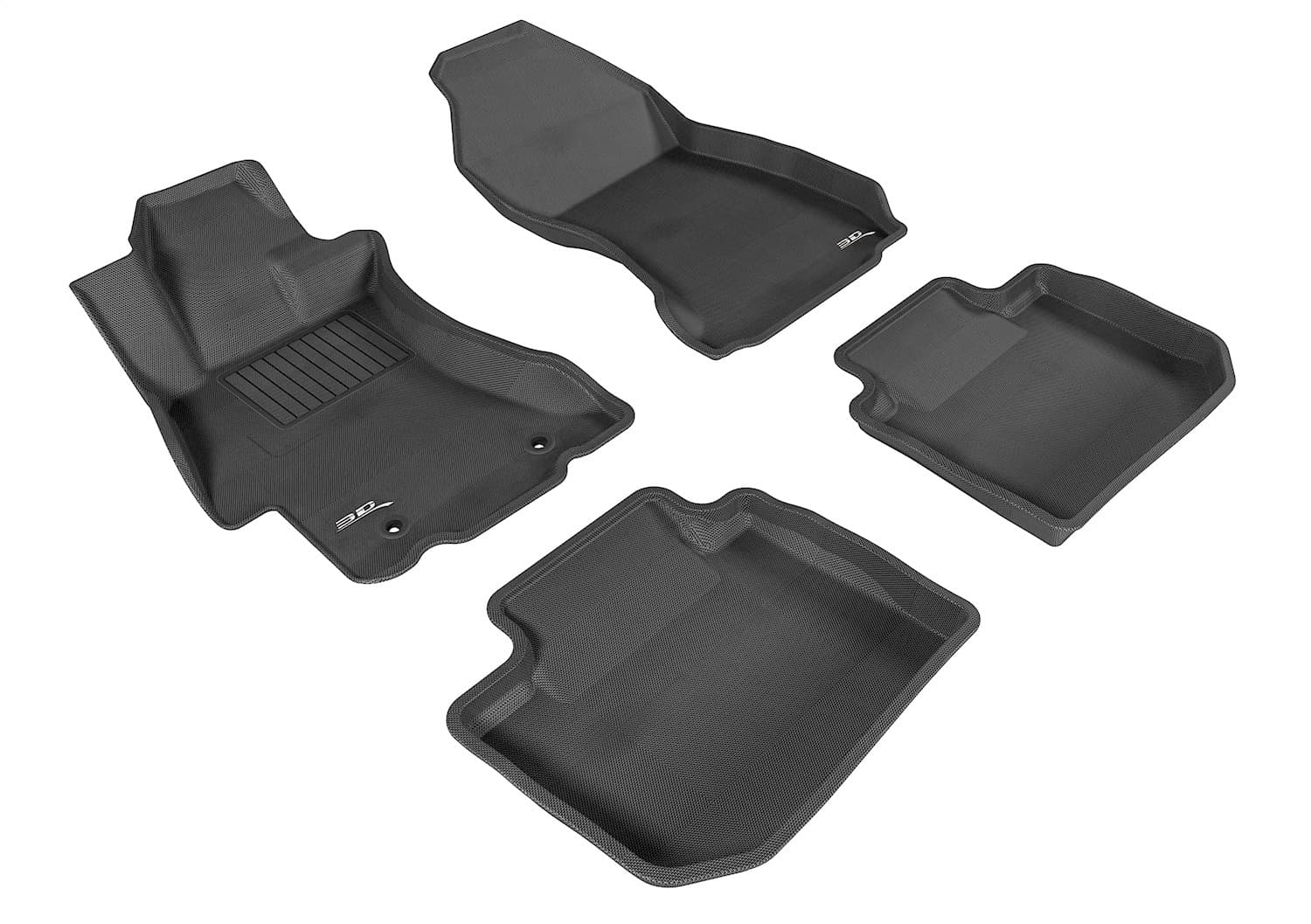 3D MAXpider - L1SB02001509 - Front and Rear - Floor Mat Set image 1