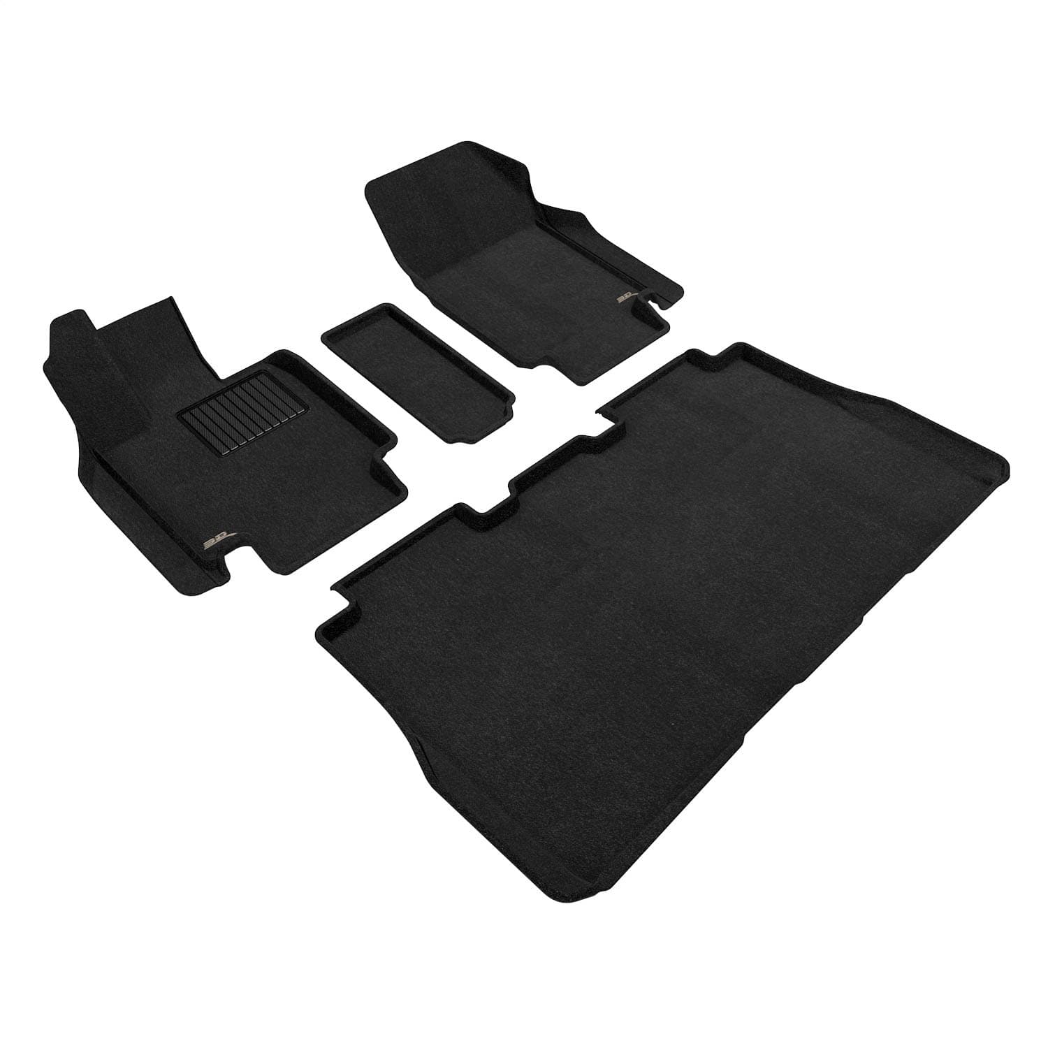 3D MAXpider - L1TL05004709 - Front and Rear - Floor Mat Set image 1