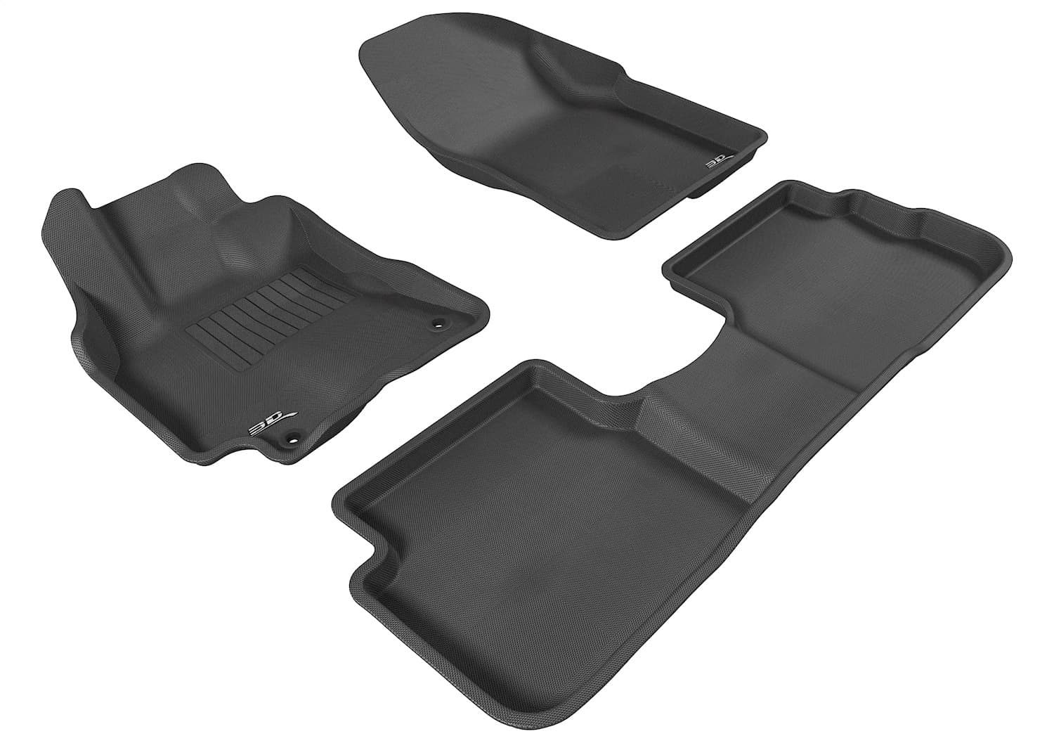 3D MAXpider - L1TY08501509 - Front and Rear - Floor Mat Set image 1