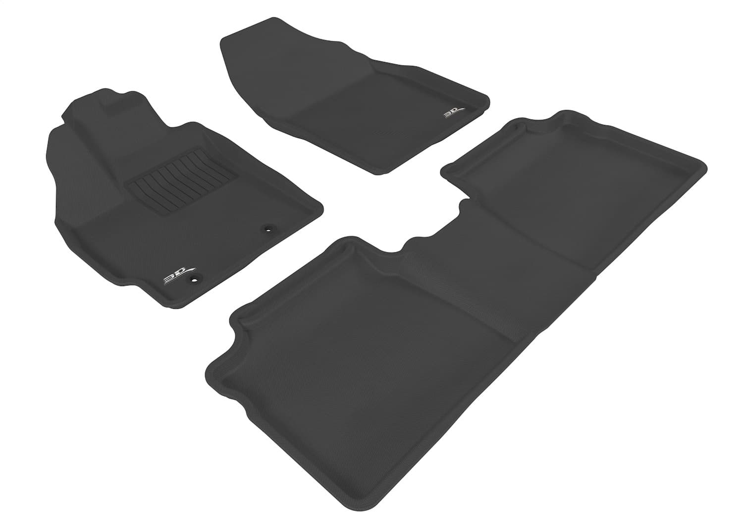 3D MAXpider - L1TY09201509 - Front and Rear - Floor Mat Set image 1