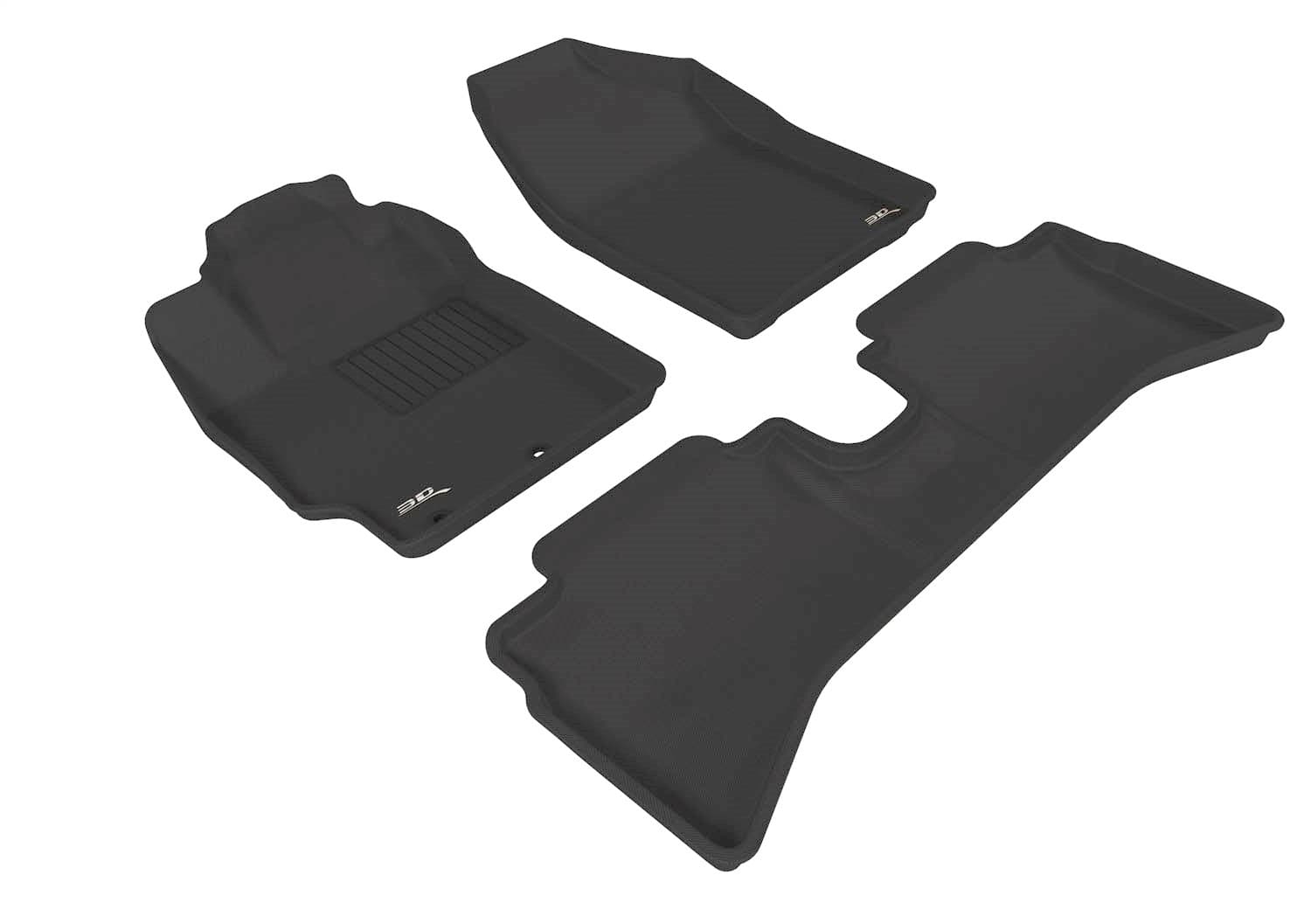 3D MAXpider - L1TY09501509 - Front and Rear - Floor Mat Set image 1