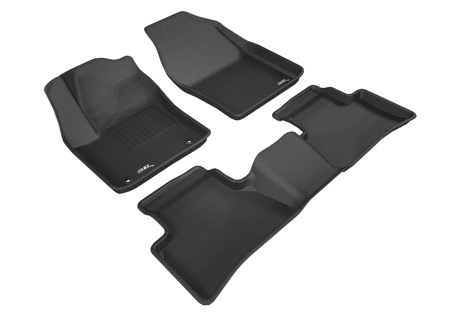 3D MAXpider - L1TY22301509 - Front and Rear - Floor Mat Set image 1