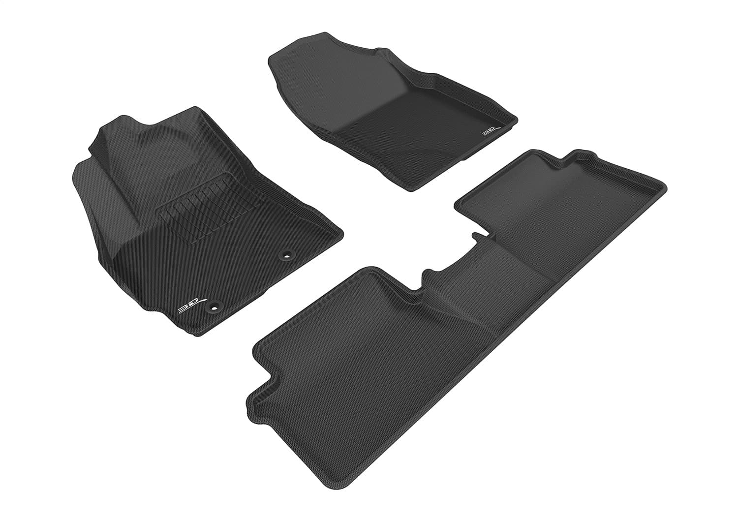 3D MAXpider - L1TY22901509 - Front and Rear - Floor Mat Set image 1