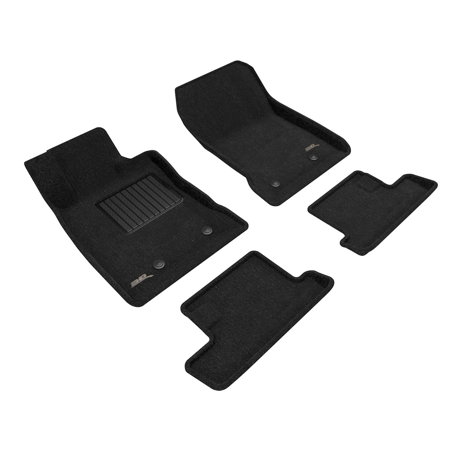 3D MAXpider - L1SB03304709 - Front and Rear - Floor Mat Set image 1