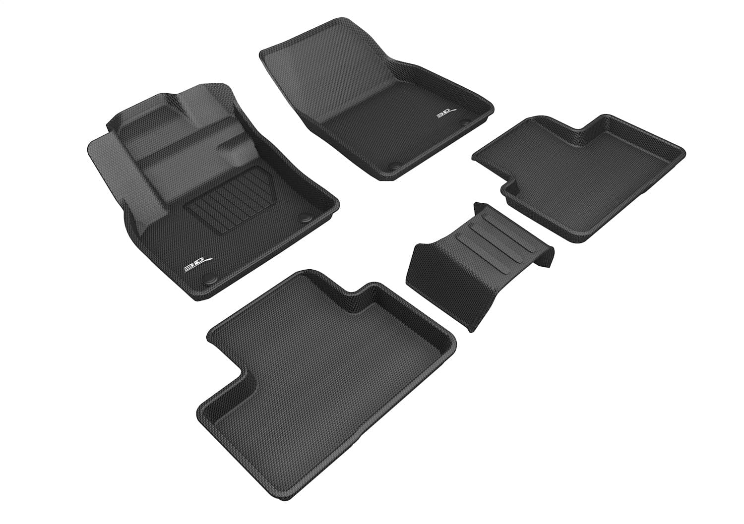 3D MAXpider - L1VV03001509 - Front and Rear - Floor Mat Set image 1