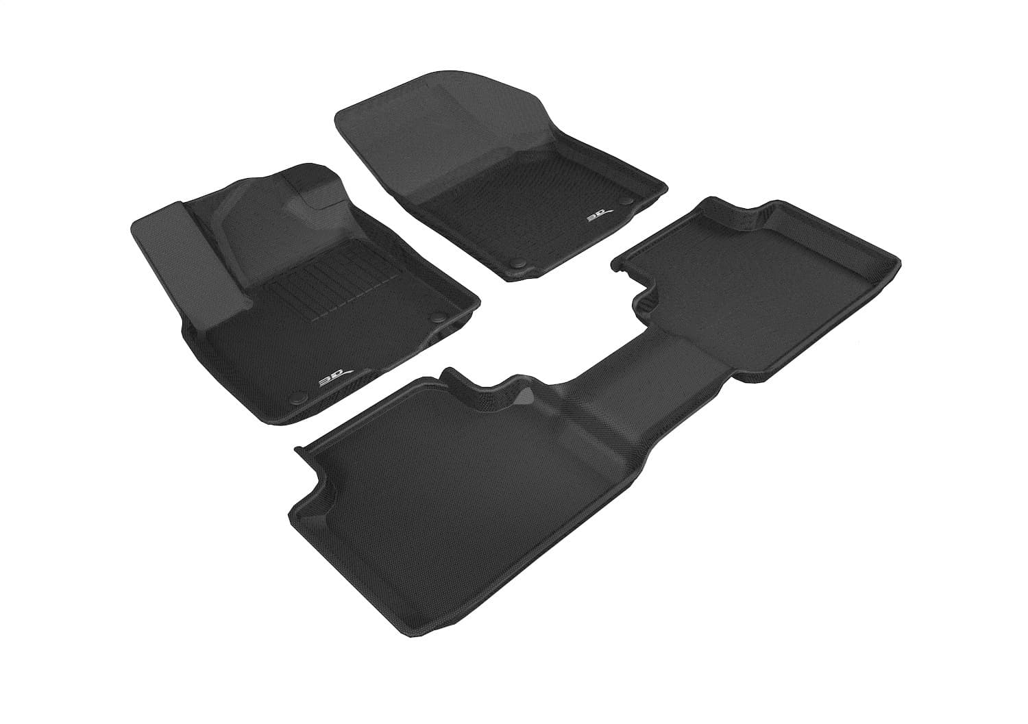 3D MAXpider - L1VW10401509 - Front and Rear - Floor Mat Set image 1