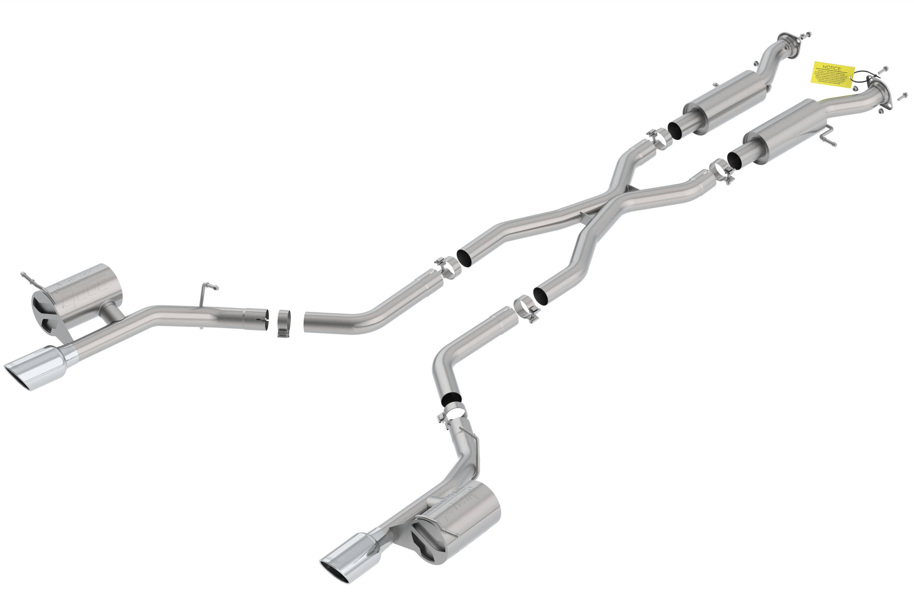 Borla - 140792 - Exhaust System Kit