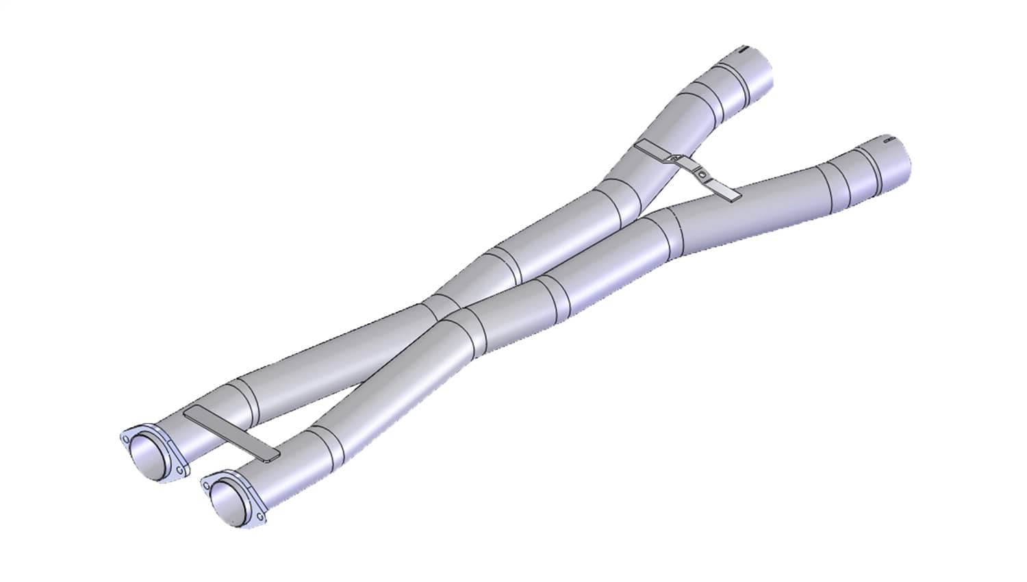 Corsa Performance - 14331 - Exhaust Crossover Pipe
