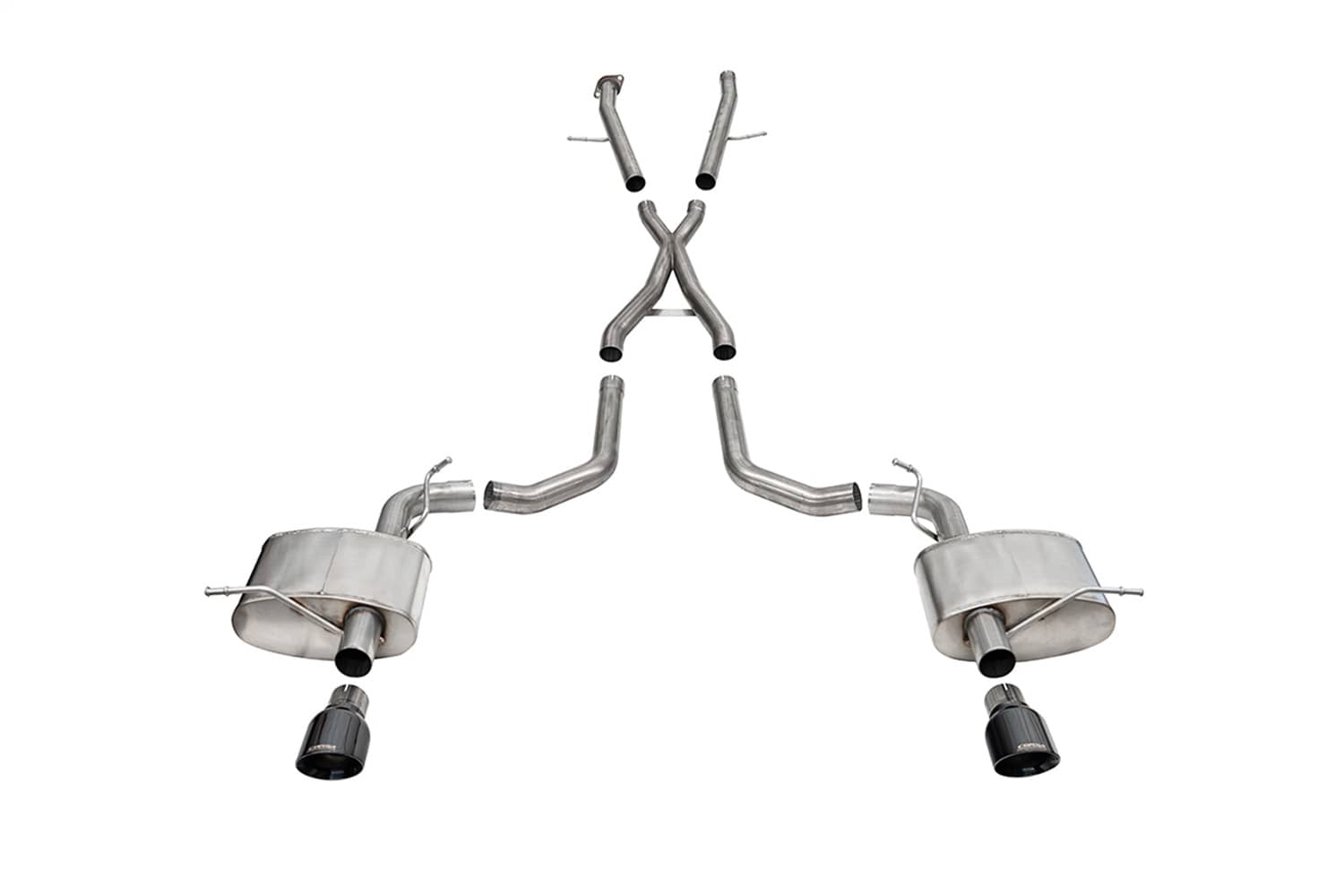 Corsa Performance - 21196BLK - Exhaust System Kit