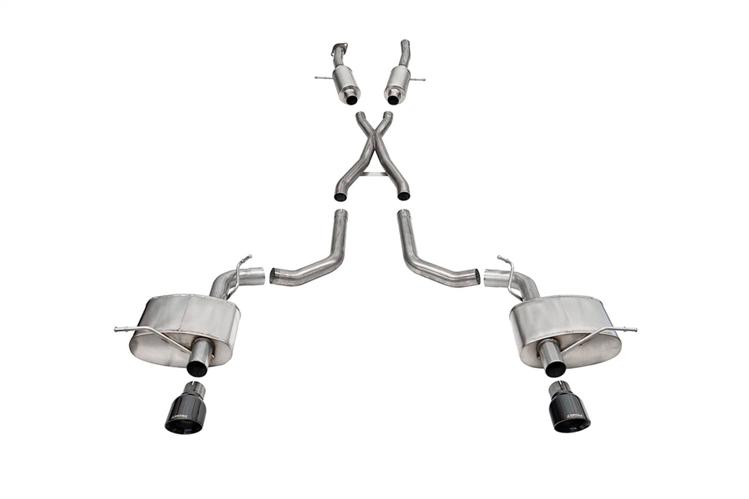Corsa Performance - 21198BLK - Exhaust System Kit