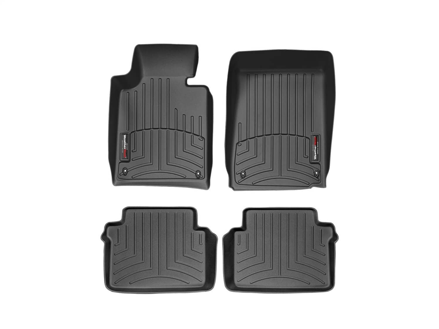 Weathertech - 44106-1-2 - Front and Rear - Floor Mat Set