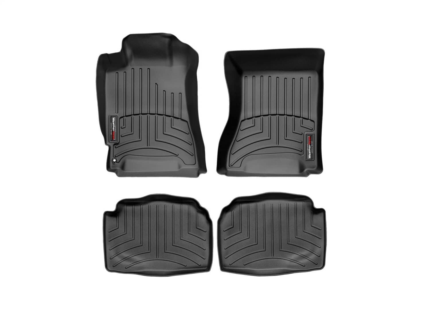 Weathertech - 441281-440972 - Front and Rear - Floor Mat Set